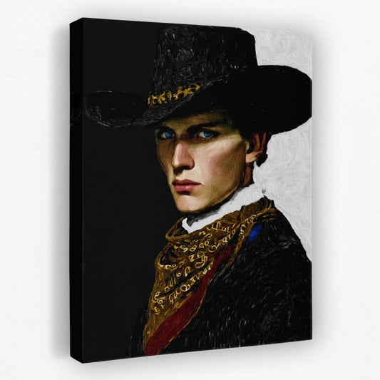 Cowboy Determined Look