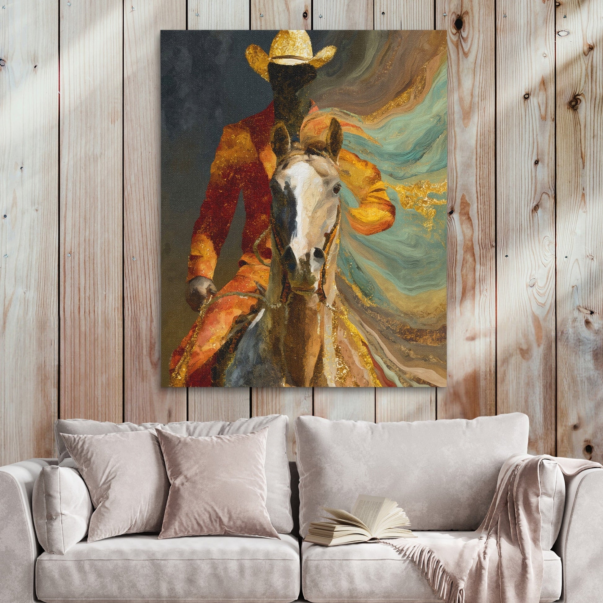 Cowboy Horse Motion