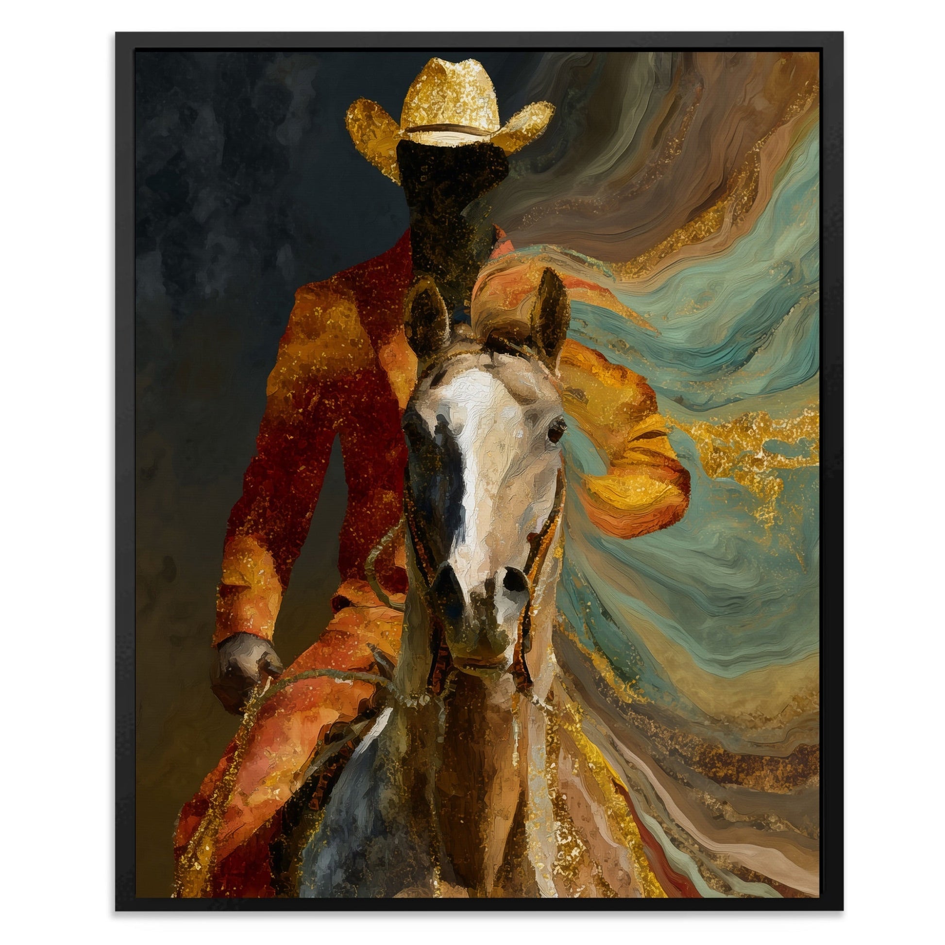 Cowboy Horse Motion