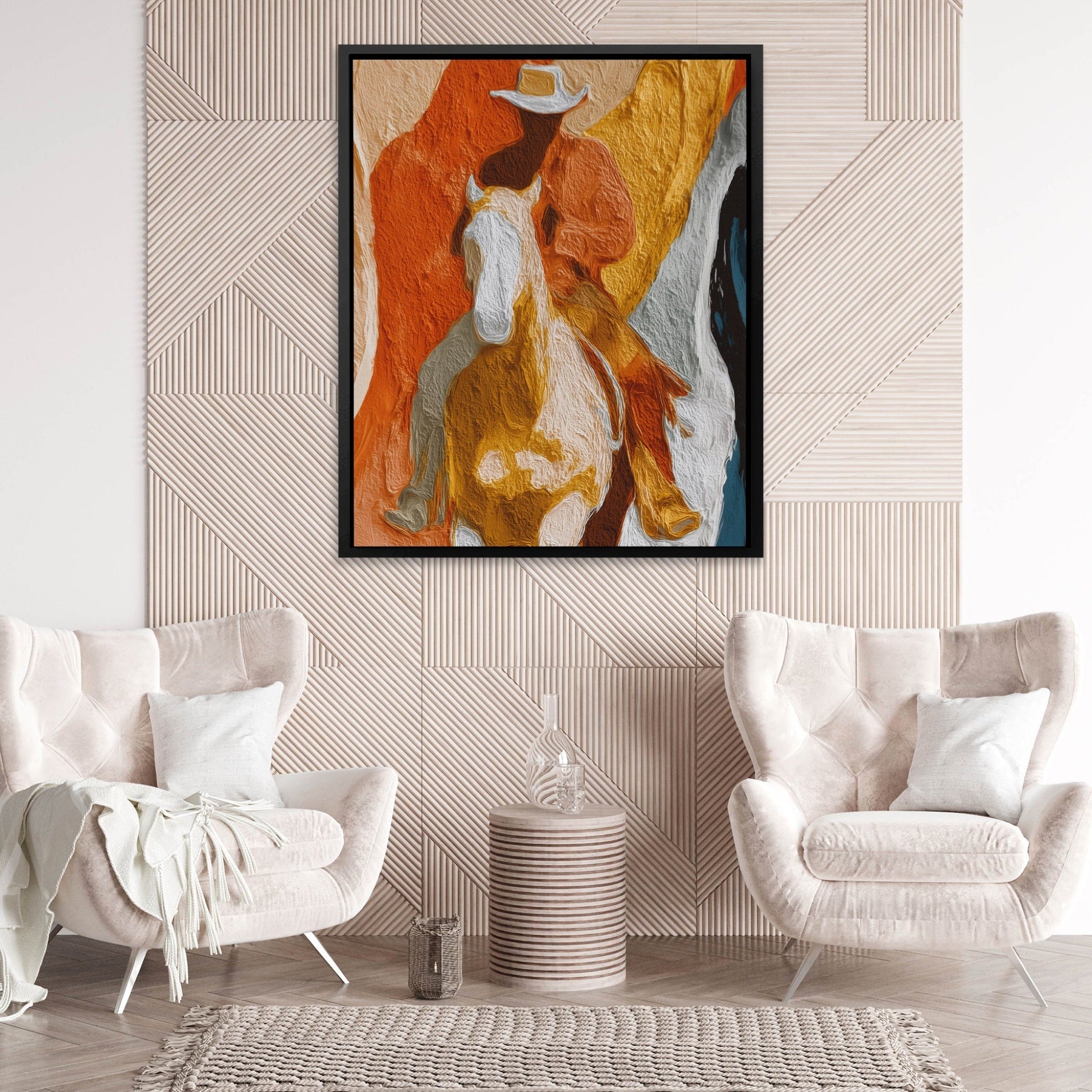 Cowboy Horse Ochre