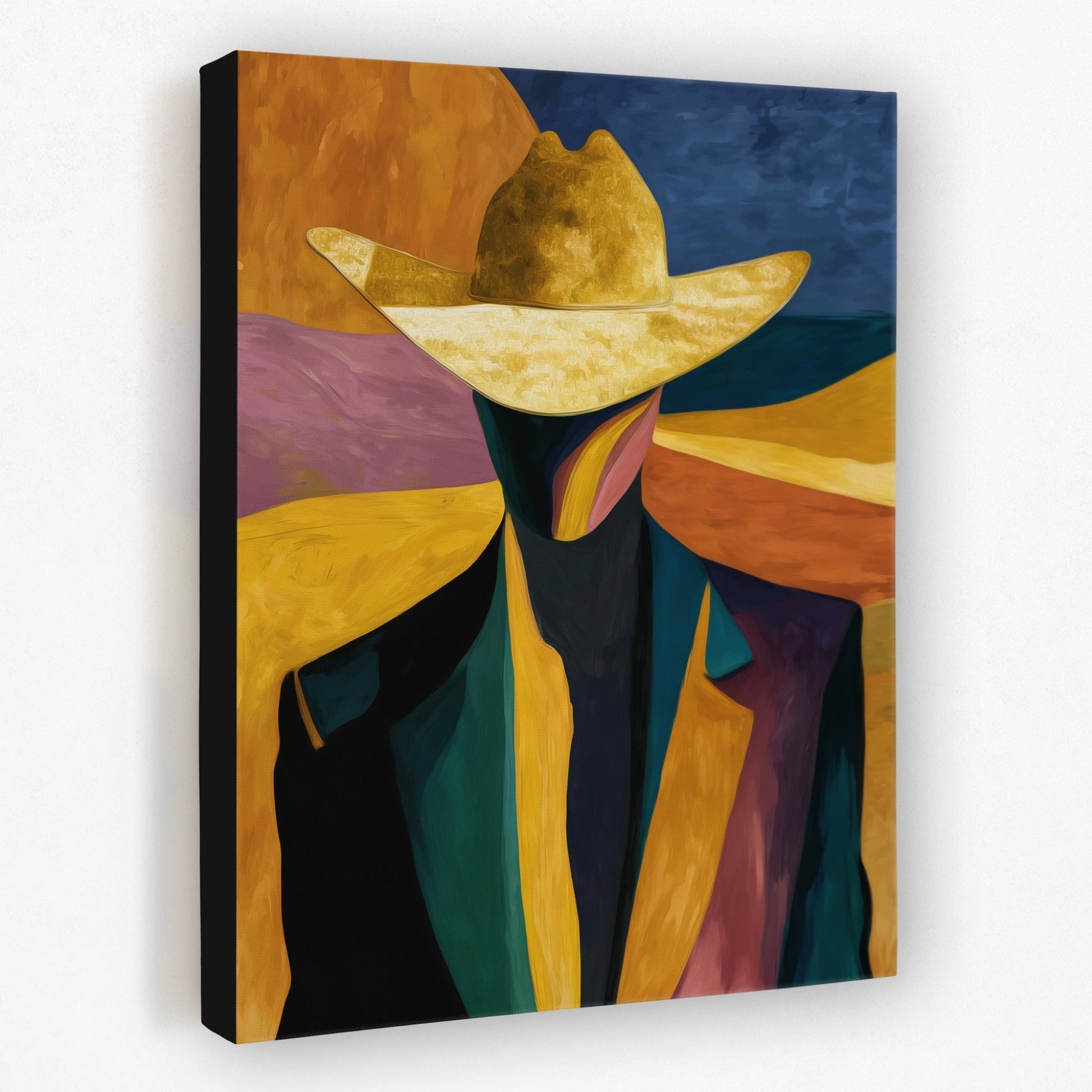 Cowboy Sunset Abstraction