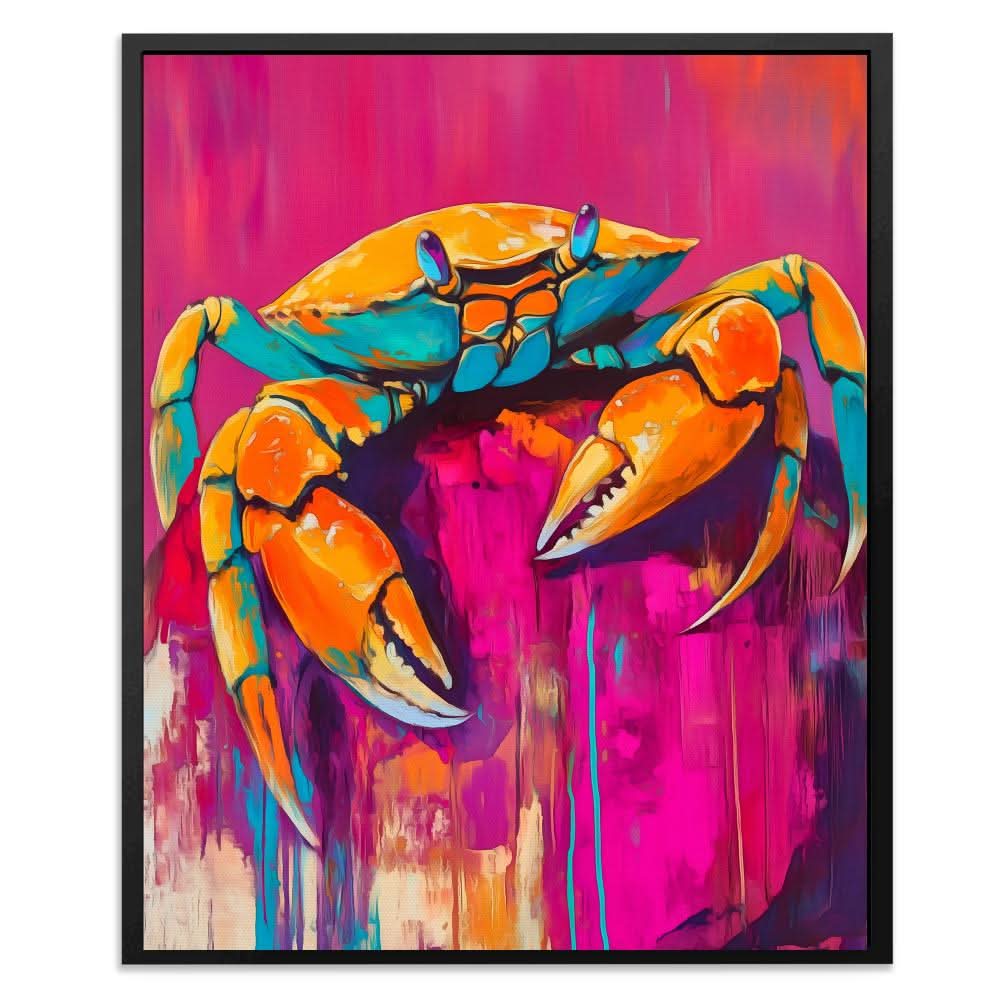 Crab And Claws - Beach House Art for Kitchen