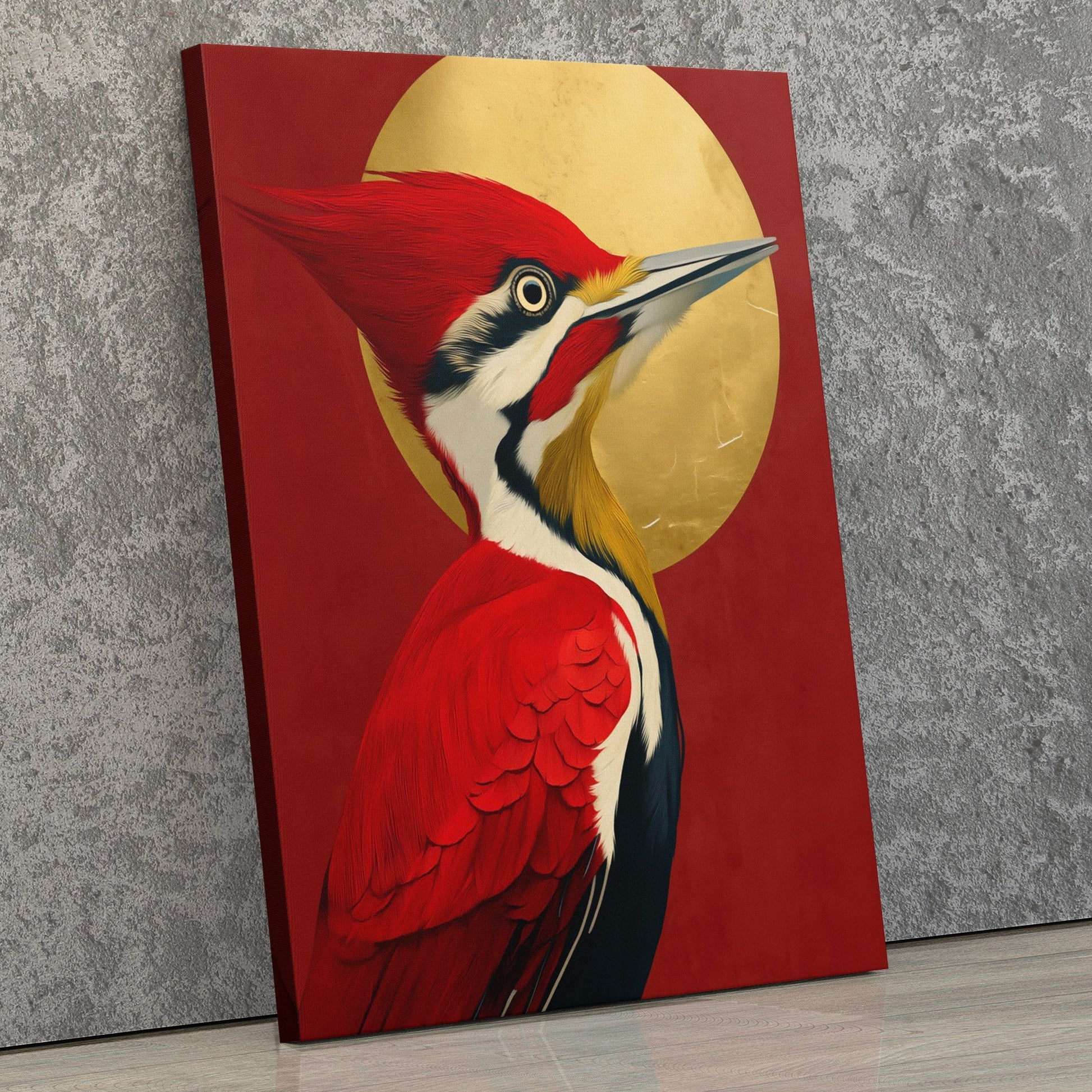 Crimson Majesty - Luxury Wall Art