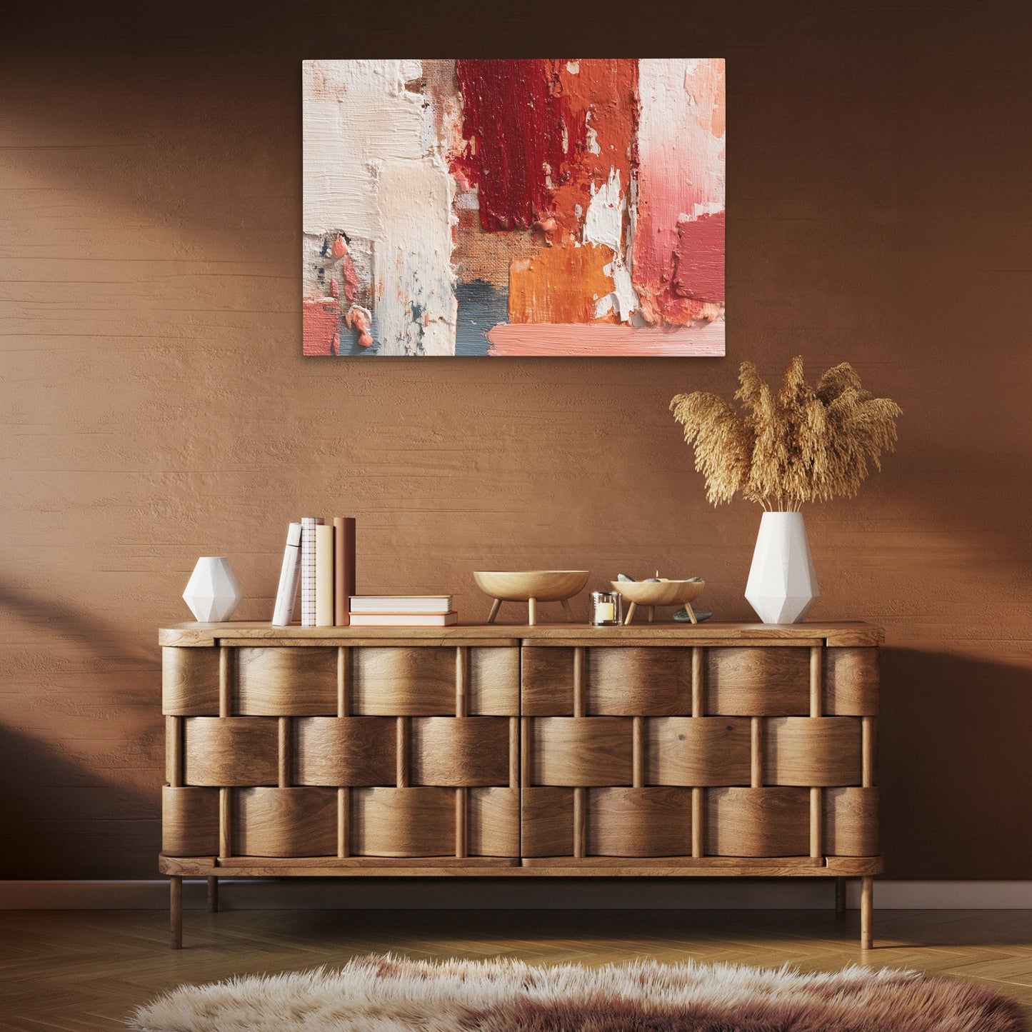 Crimson Tempest - Luxury Wall Art