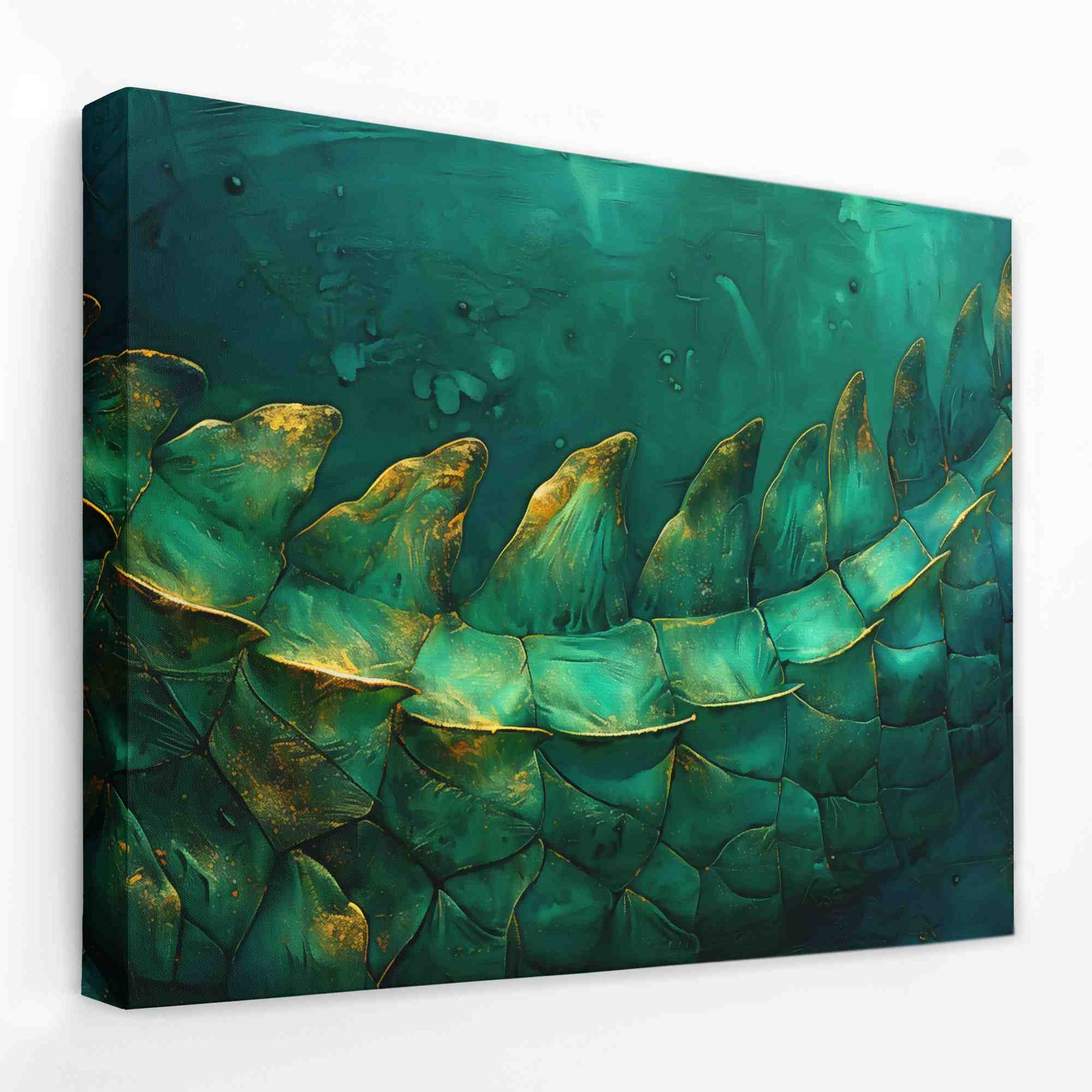 Crocodile Creek - Alligator Canvas Wall Art