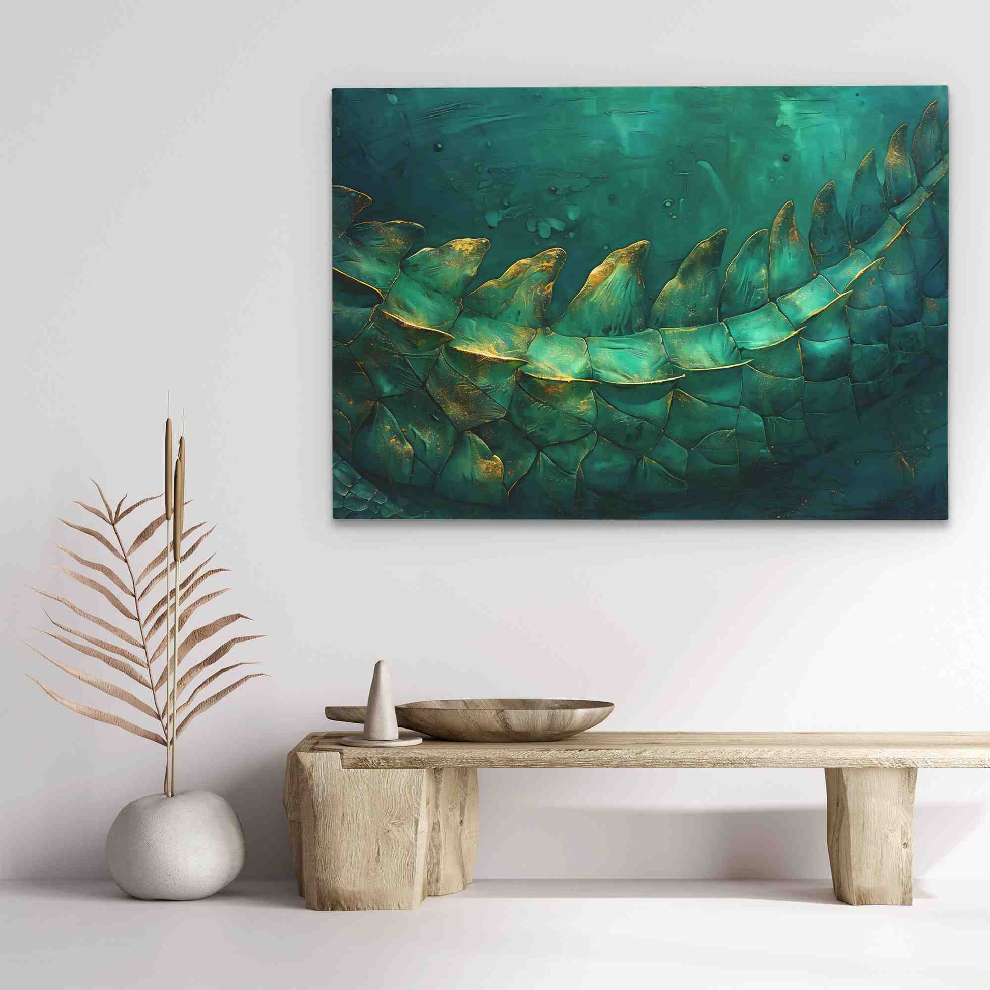 Crocodile Creek - Large Canvas Print