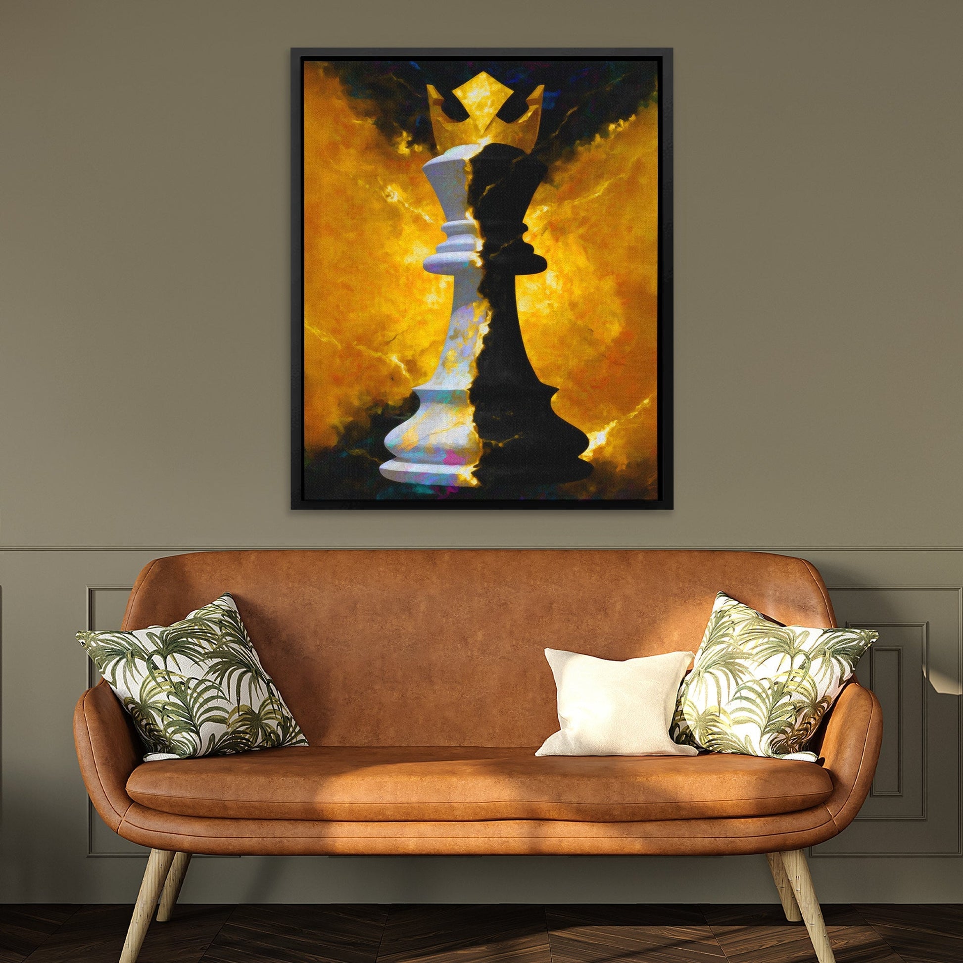 Crown Between Kingdoms - Luxury Wall Art