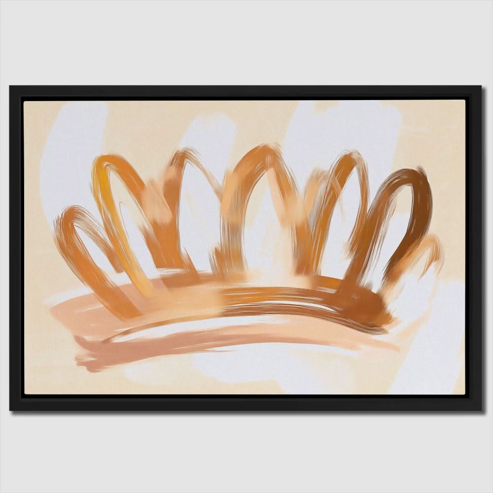 Crown Doodle - Crown Art for Kids Room