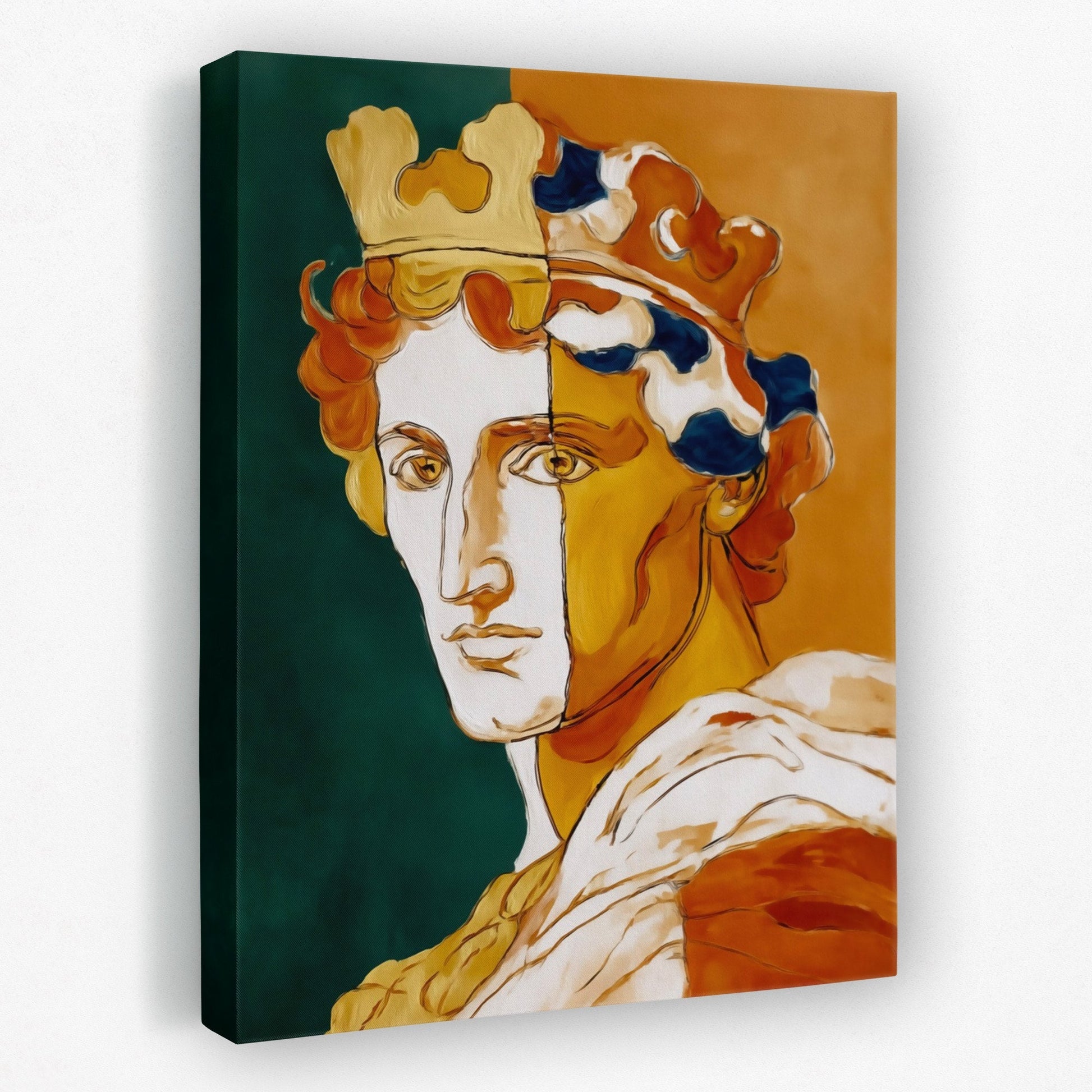 Crowned Classical Fusion - Luxury Wall Art