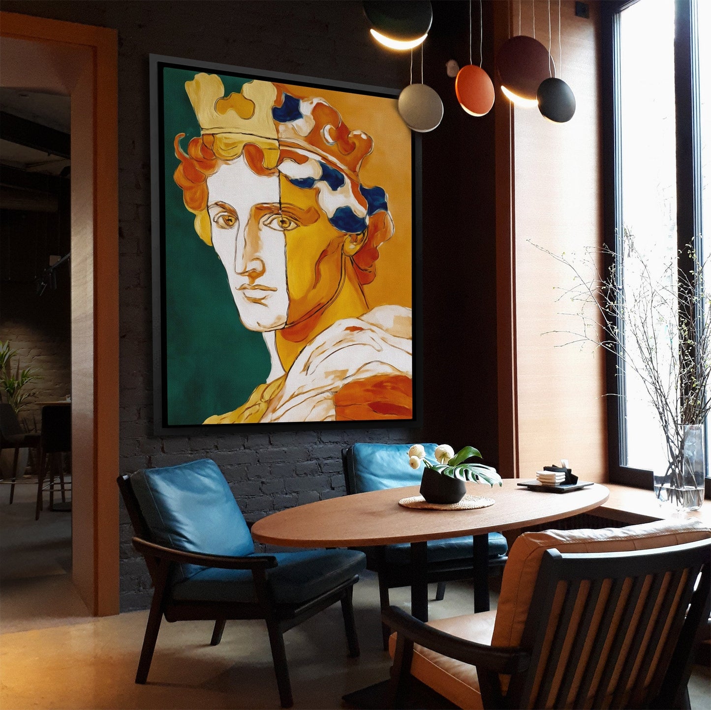 Crowned Classical Fusion - Luxury Wall Art