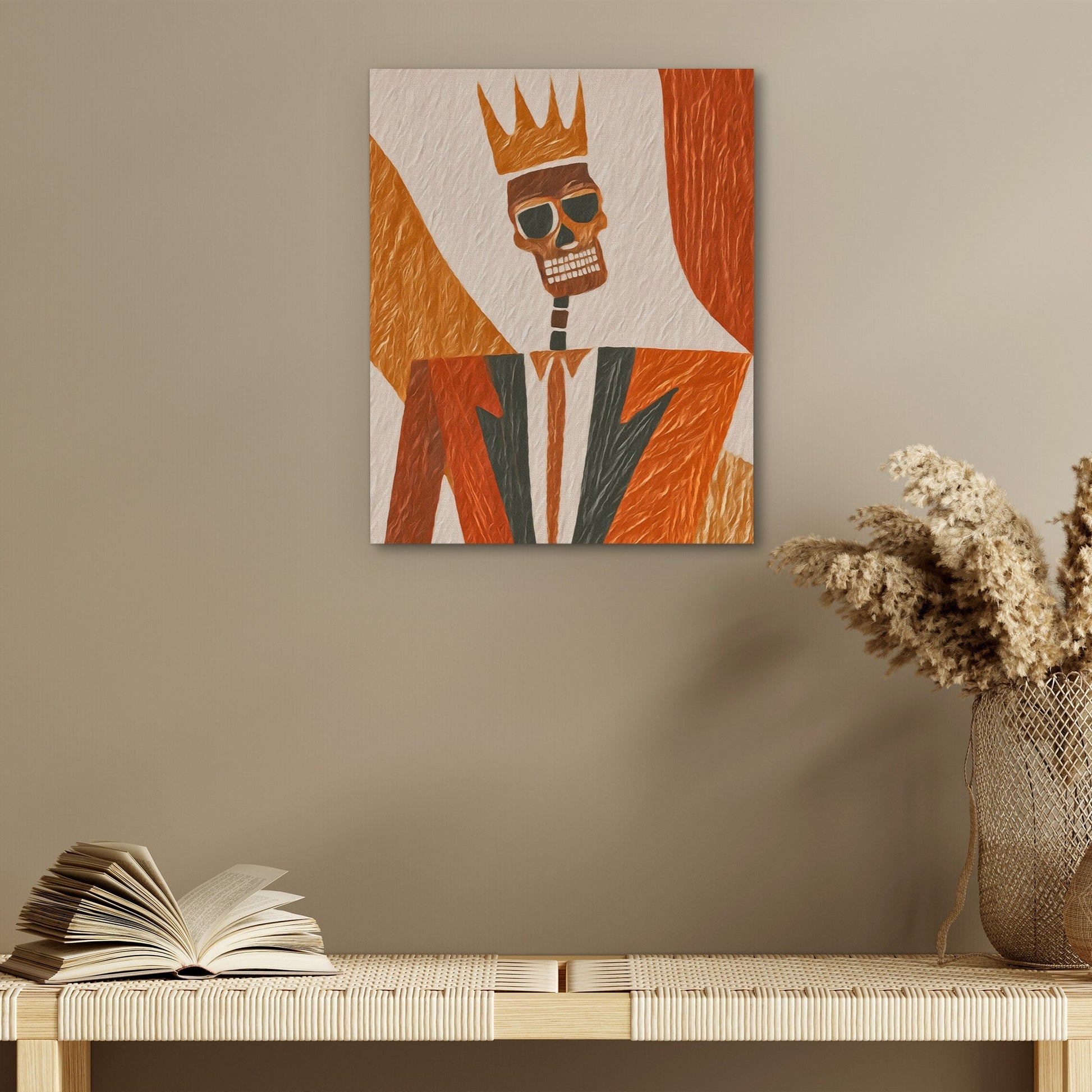 Crowned Death Executive - Luxury Wall Art