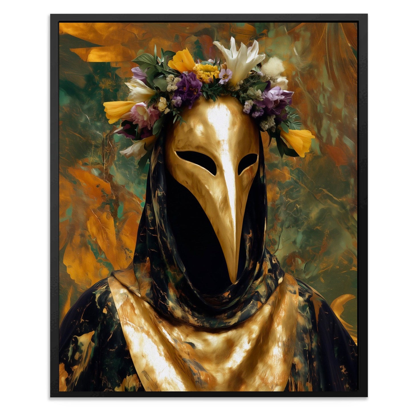 Crowned Plague Healer - Luxury Wall Art