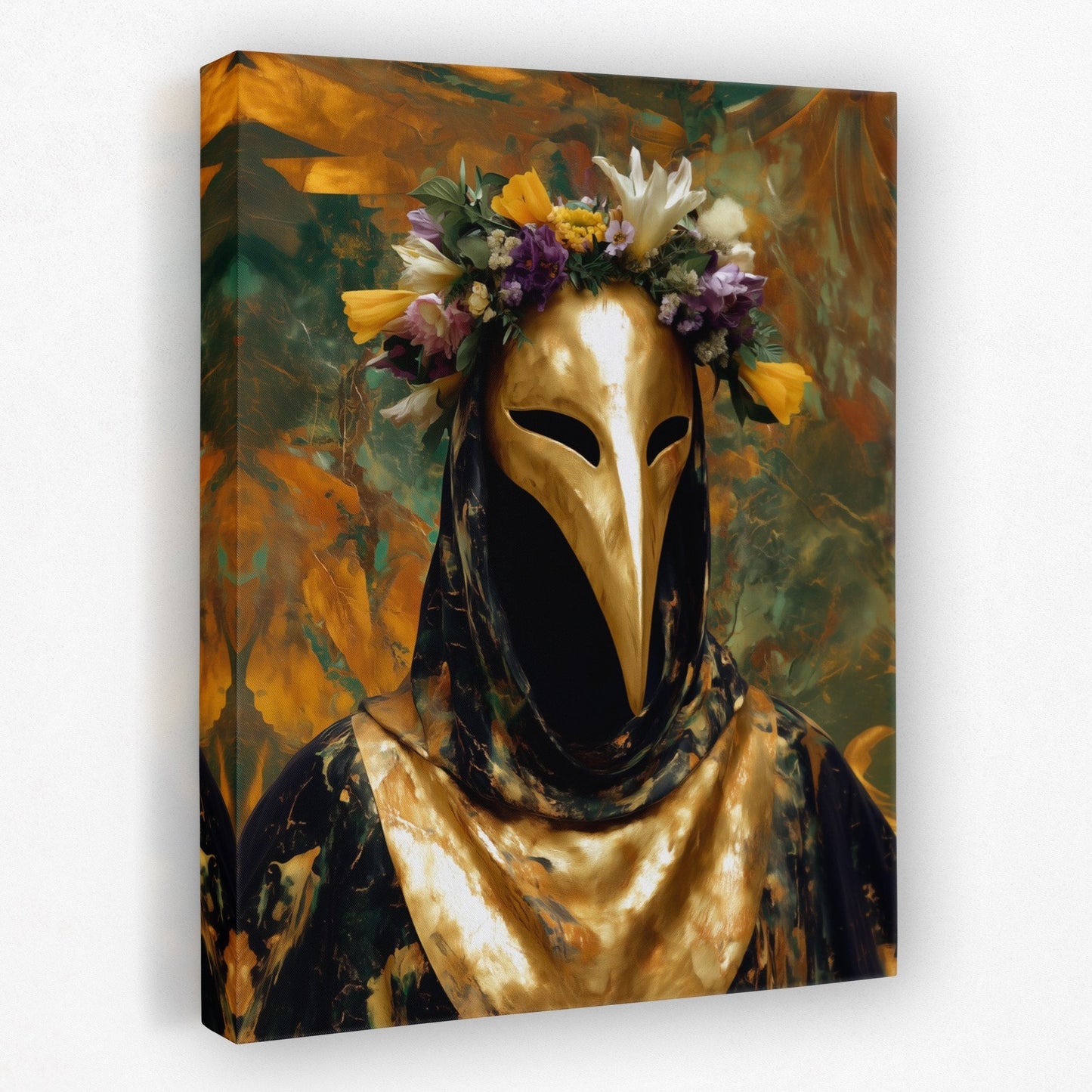 Crowned Plague Healer - Luxury Wall Art
