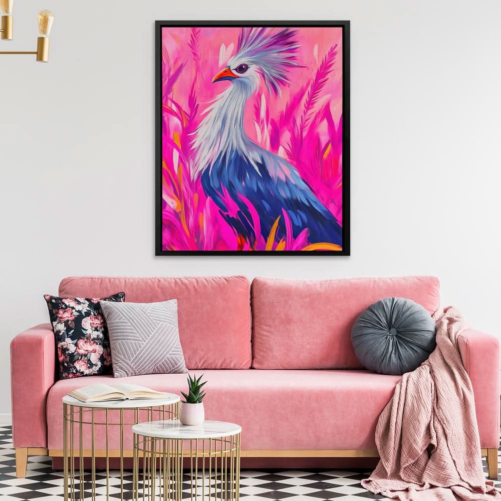 Crowned Wanderer - Wall Art in Black Frame