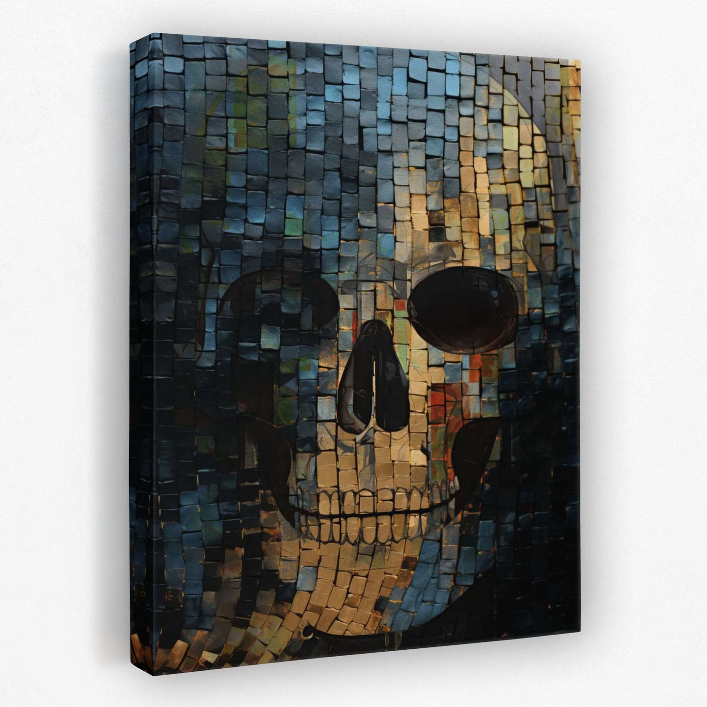 Crystal Gold - Macabre Canvas Wall Art