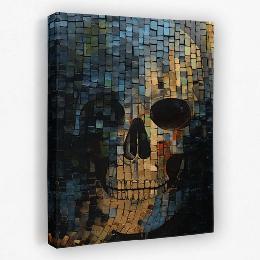 Crystal Gold - Macabre Canvas Wall Art