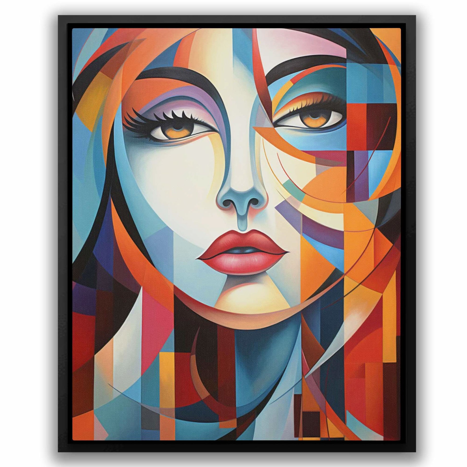 Cubist Abstract - Large Abstract Canvas Print