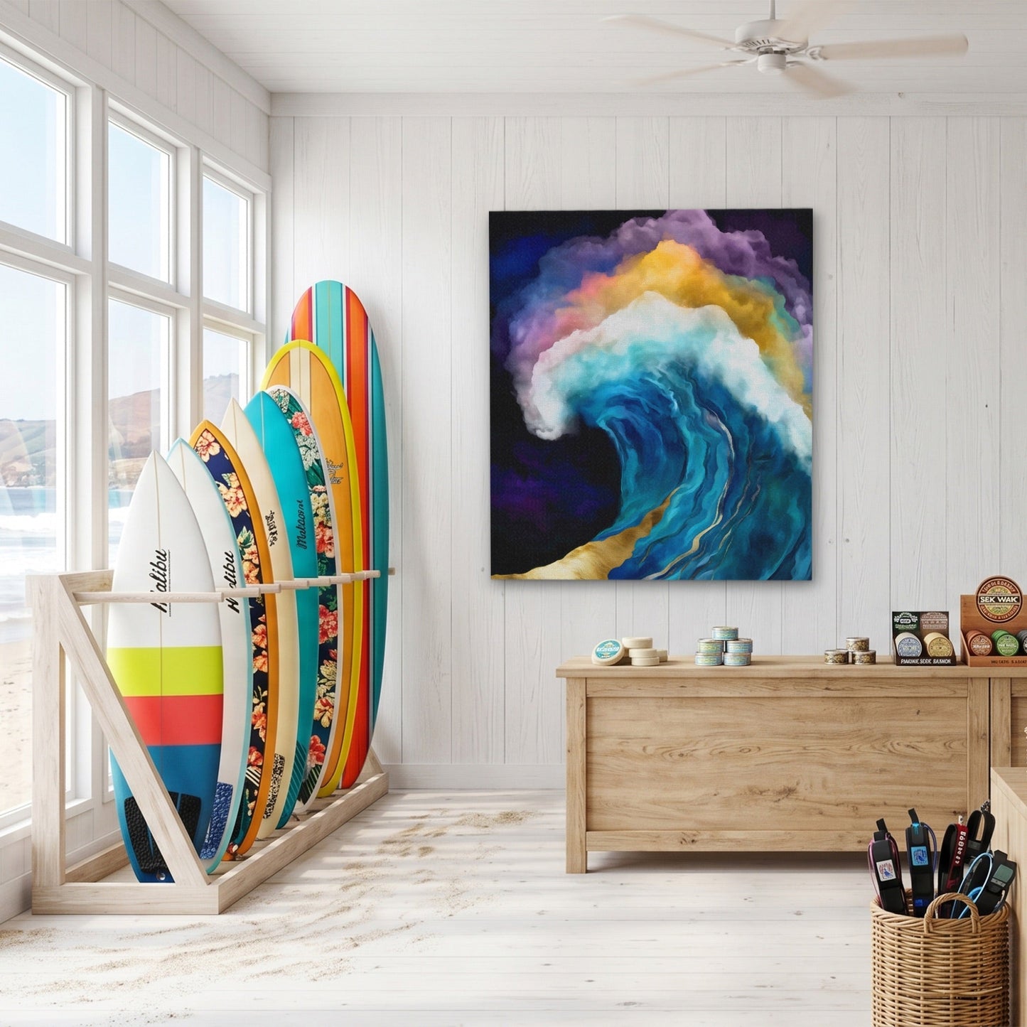 Curling Wave Barrel