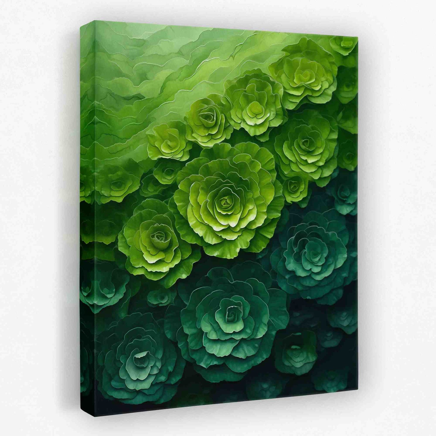Daily Greens - Clover Canvas Wall Art