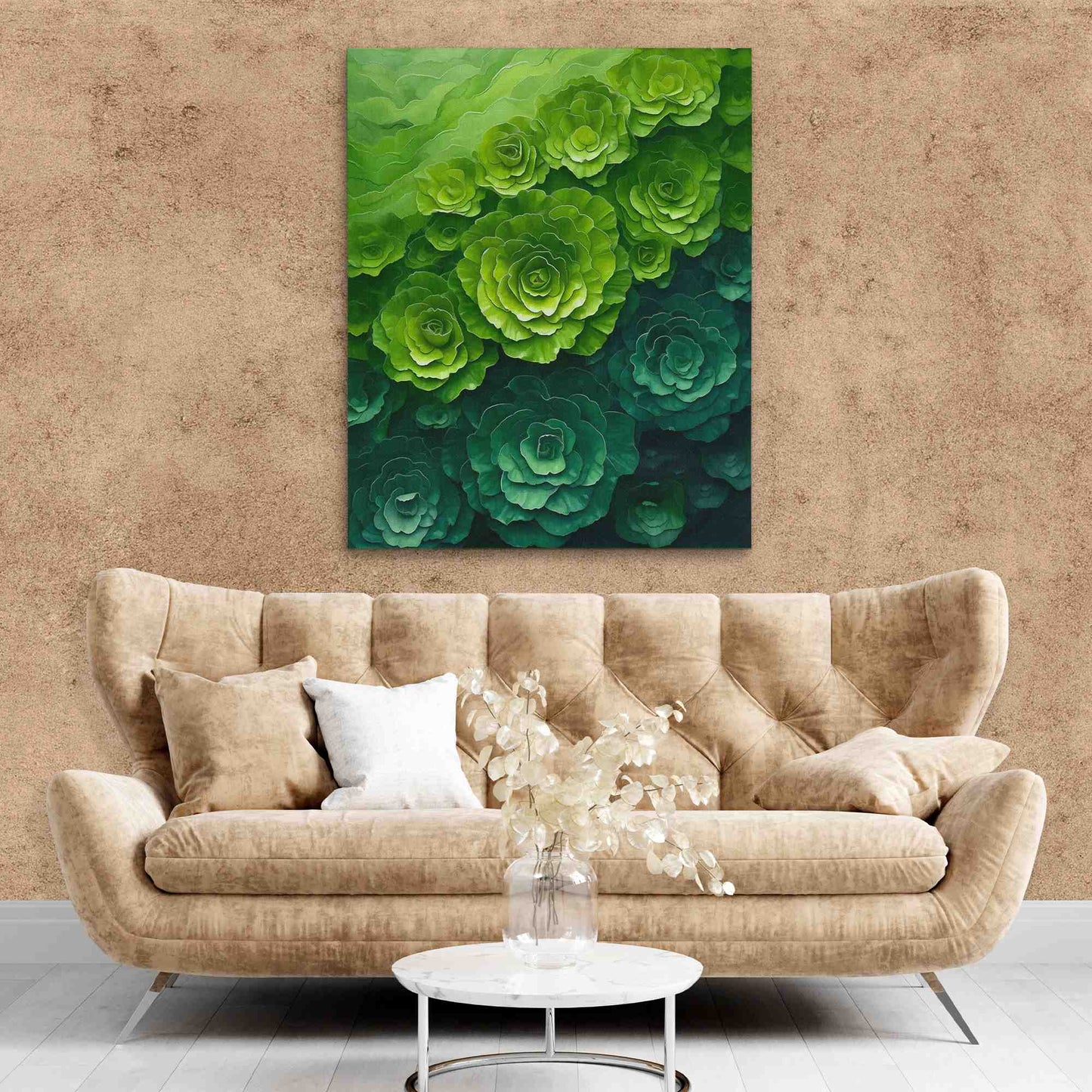 Daily Greens - Large Canvas Print