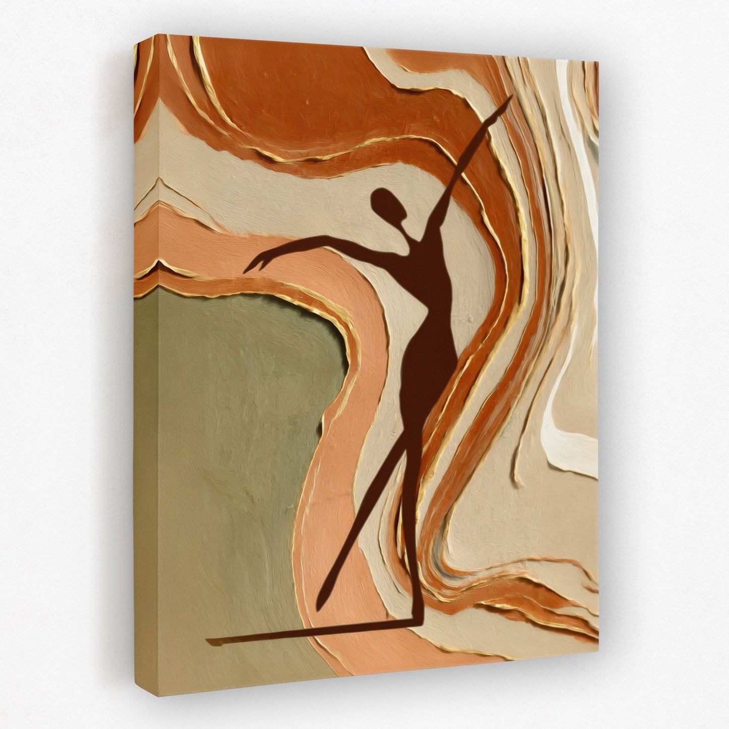Dancing Through Amber - Luxury Wall Art