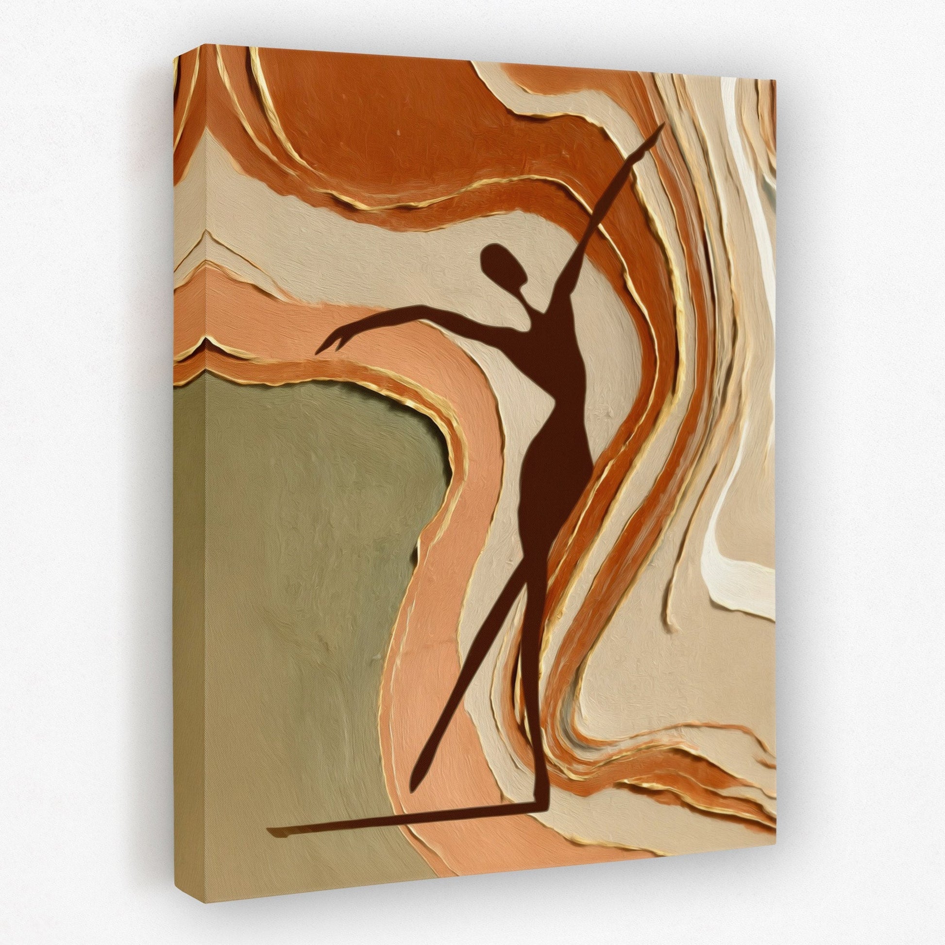 Dancing Through Amber - Luxury Wall Art