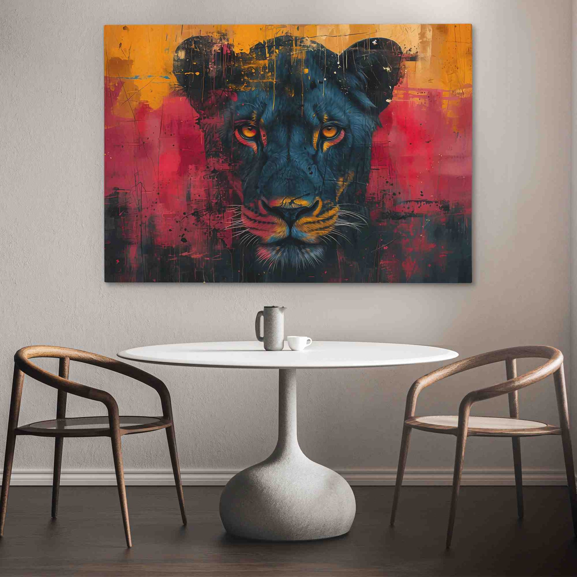 Daring Lioness - Africa Art