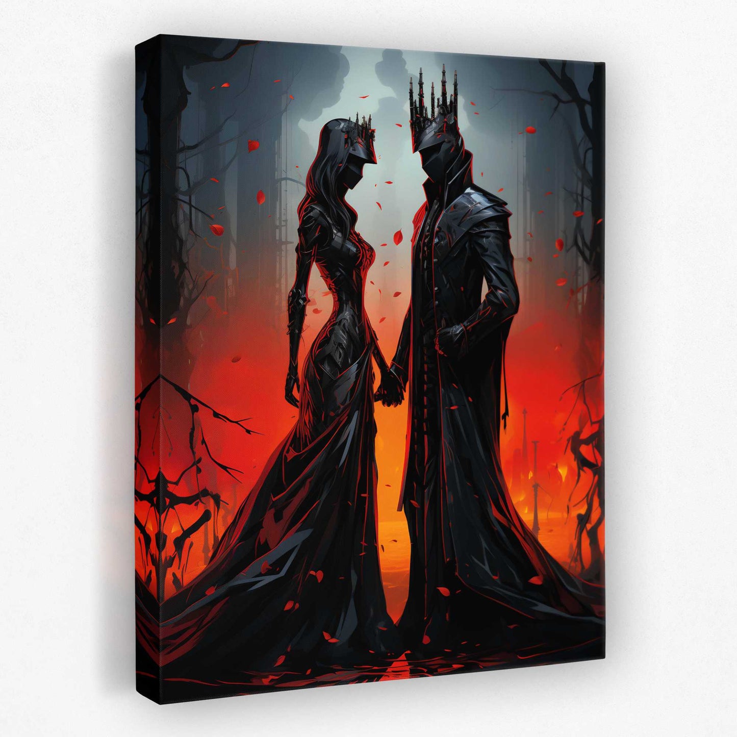 Dark Lords - Couples Canvas Wall Art
