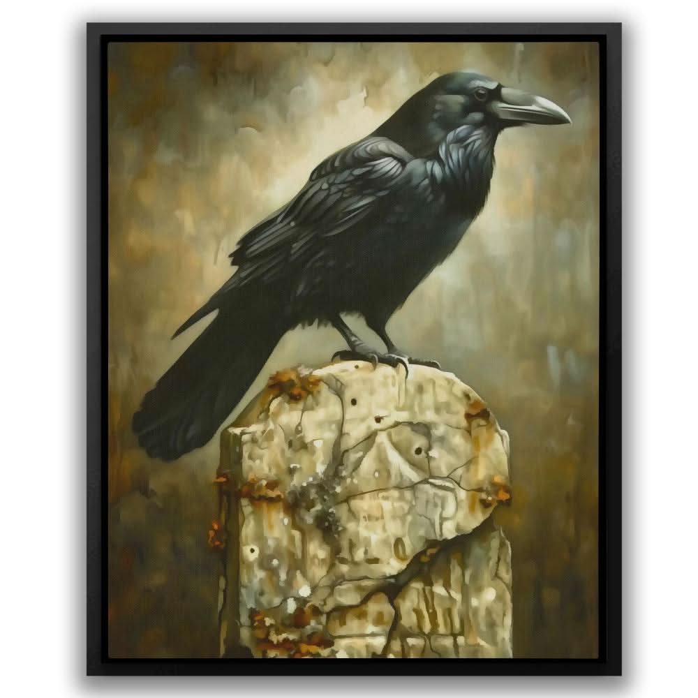 Dark Raven - Animals Art