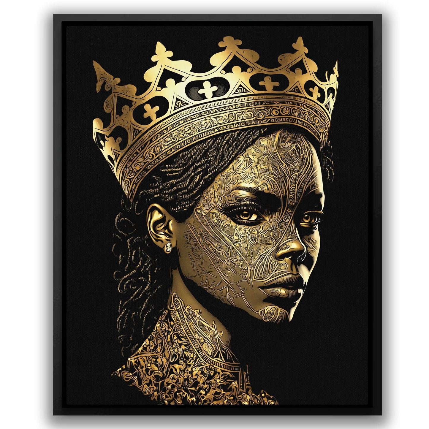 Dark Royalty - Large Gothic Canvas Print