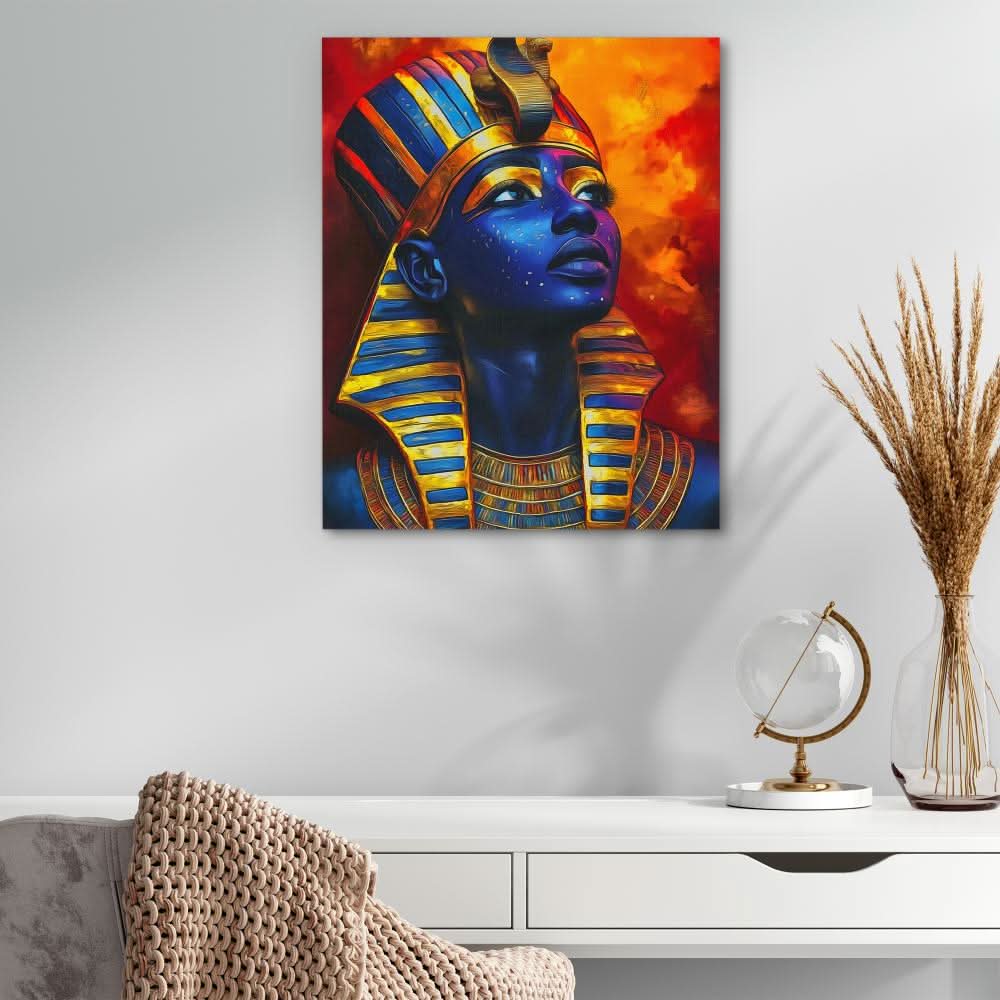 Daughter of the Sun - Colorful Wall Art for Living Room