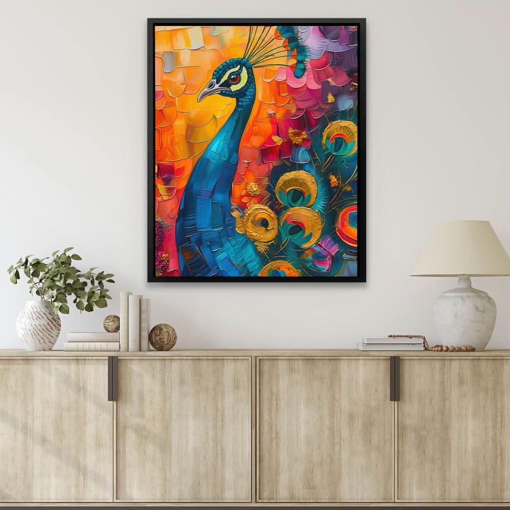 Dazzling Display - Modern Colorful Canvas Wall Art