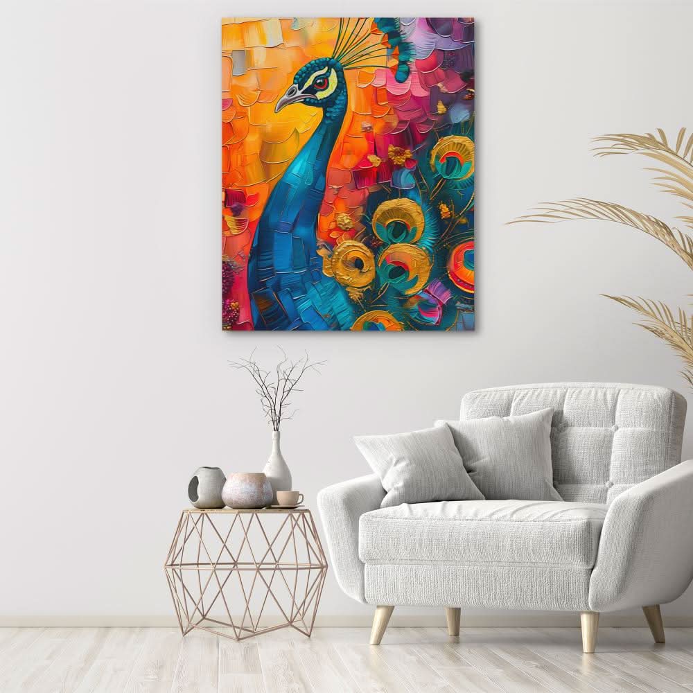 Dazzling Display - Animals Art for Bedroom