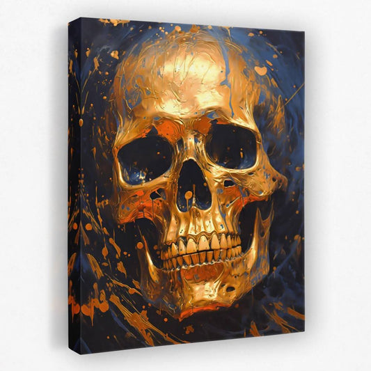 Dead Man's Memory - Macabre Canvas Wall Art