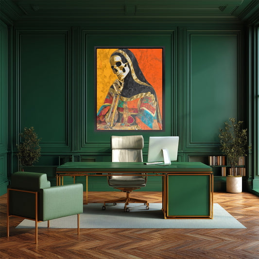 Death's Golden Robe - Luxury Wall Art