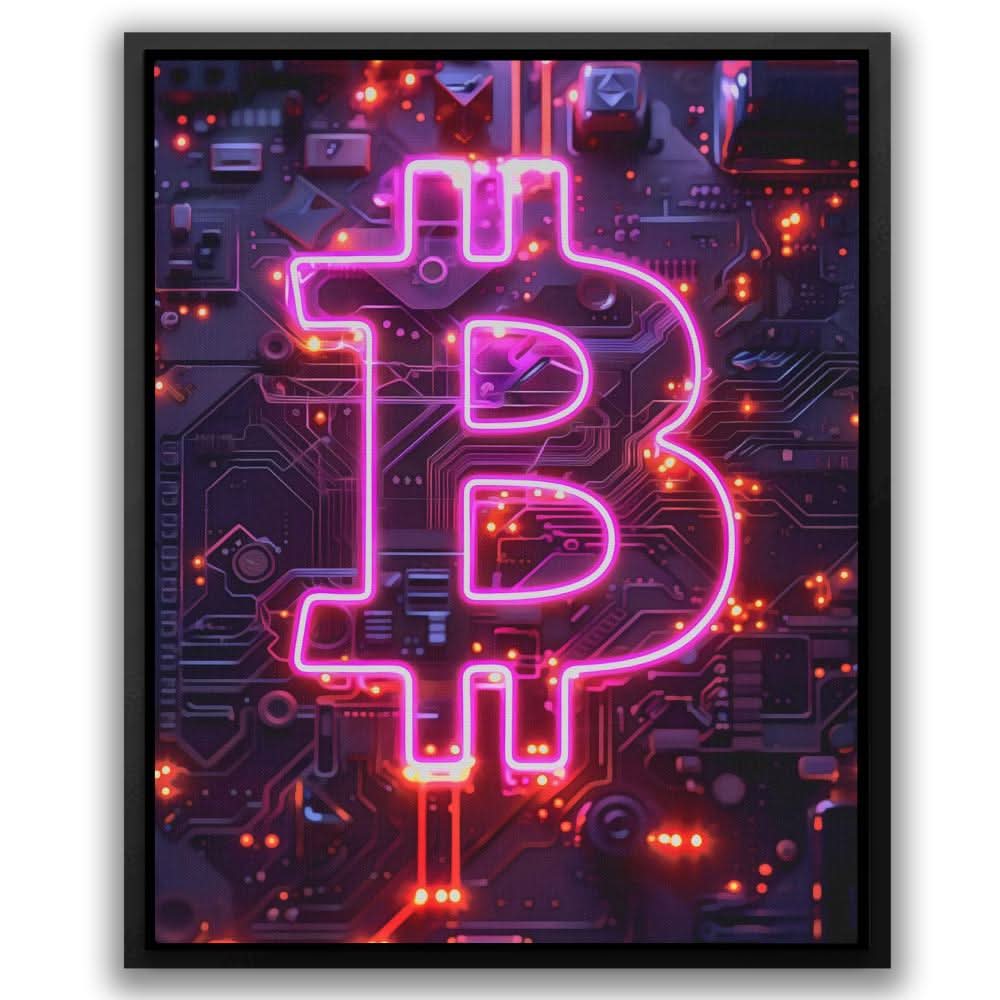 Decentralized Coin - Crypto Art for Game Room