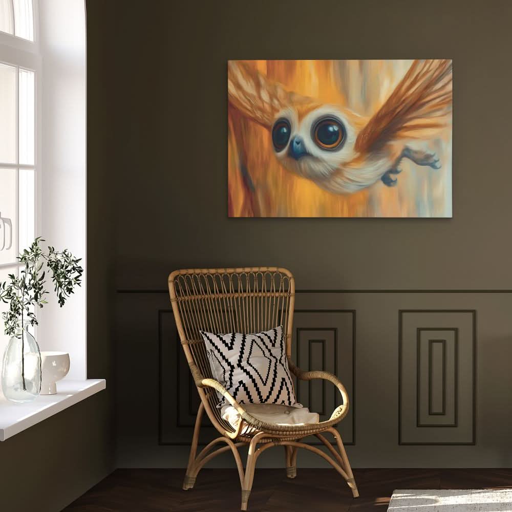 Deep Roots - Brown Wall Art for Hallway