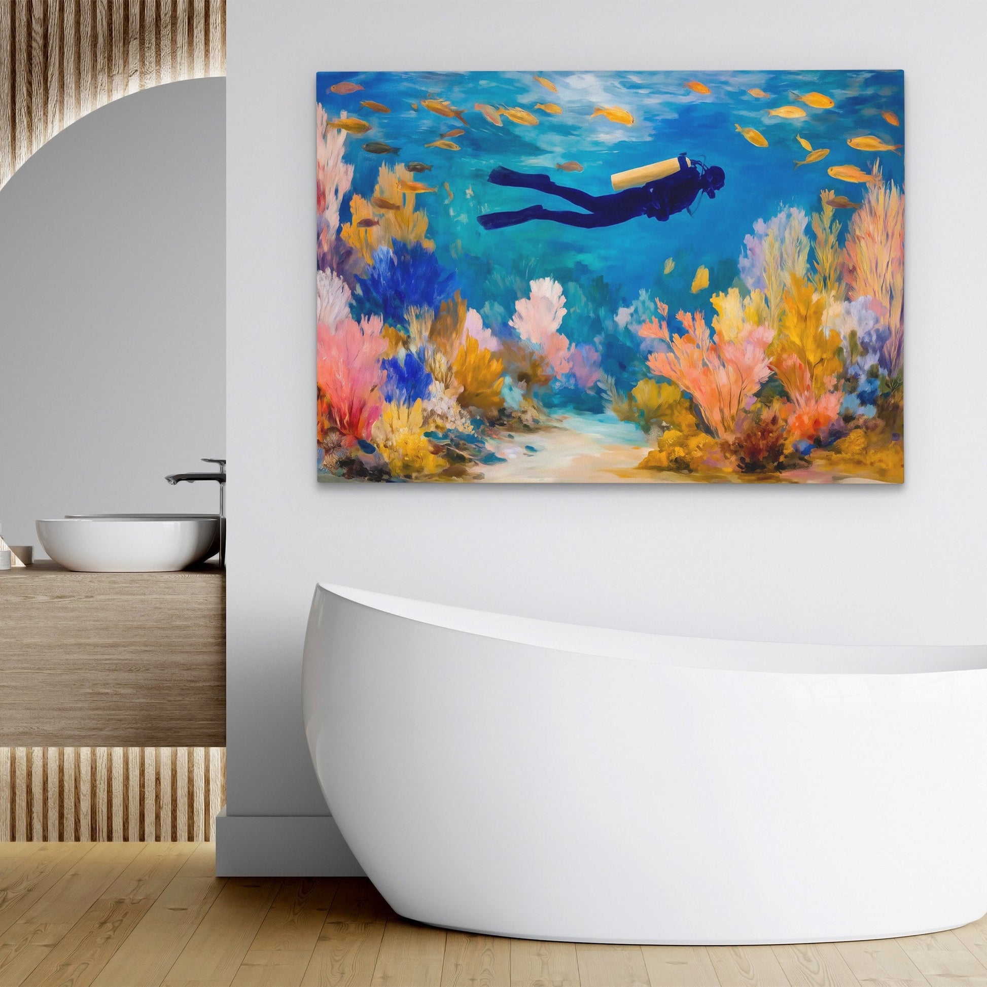 Depths of Paradise - Luxury Wall Art