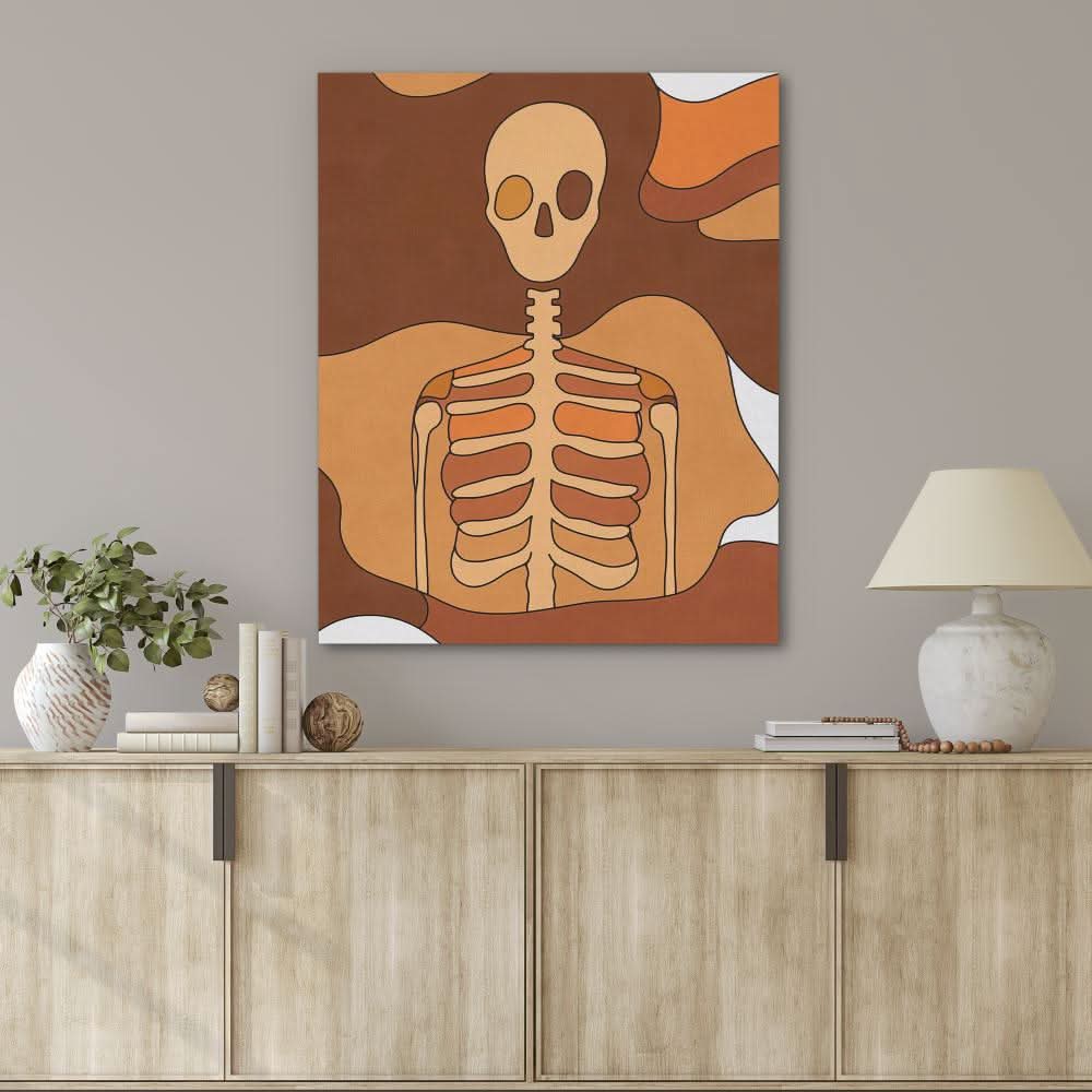 Desert Decay - Large Contemporary Canvas Print