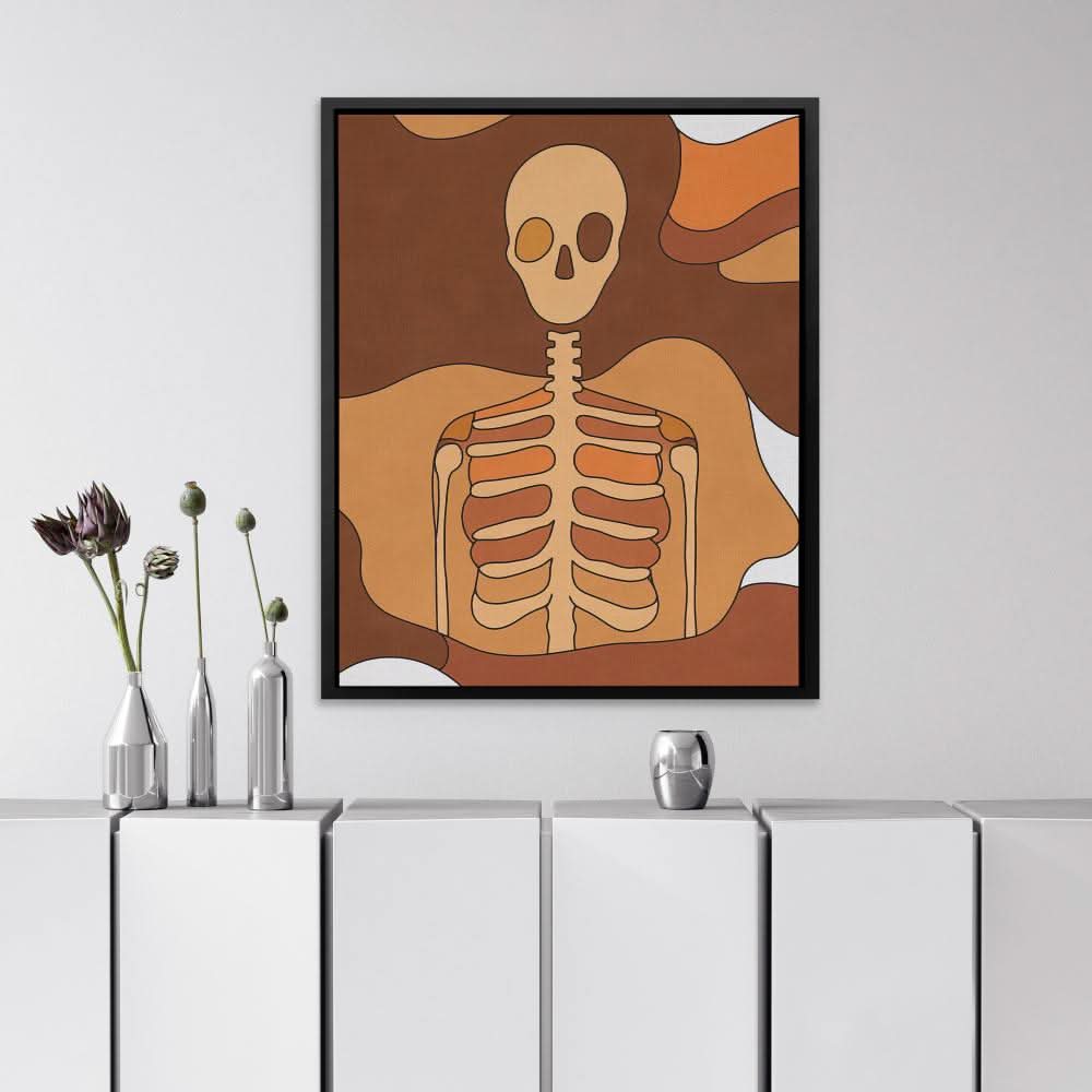 Desert Decay - Brown Wall Art for Hallway