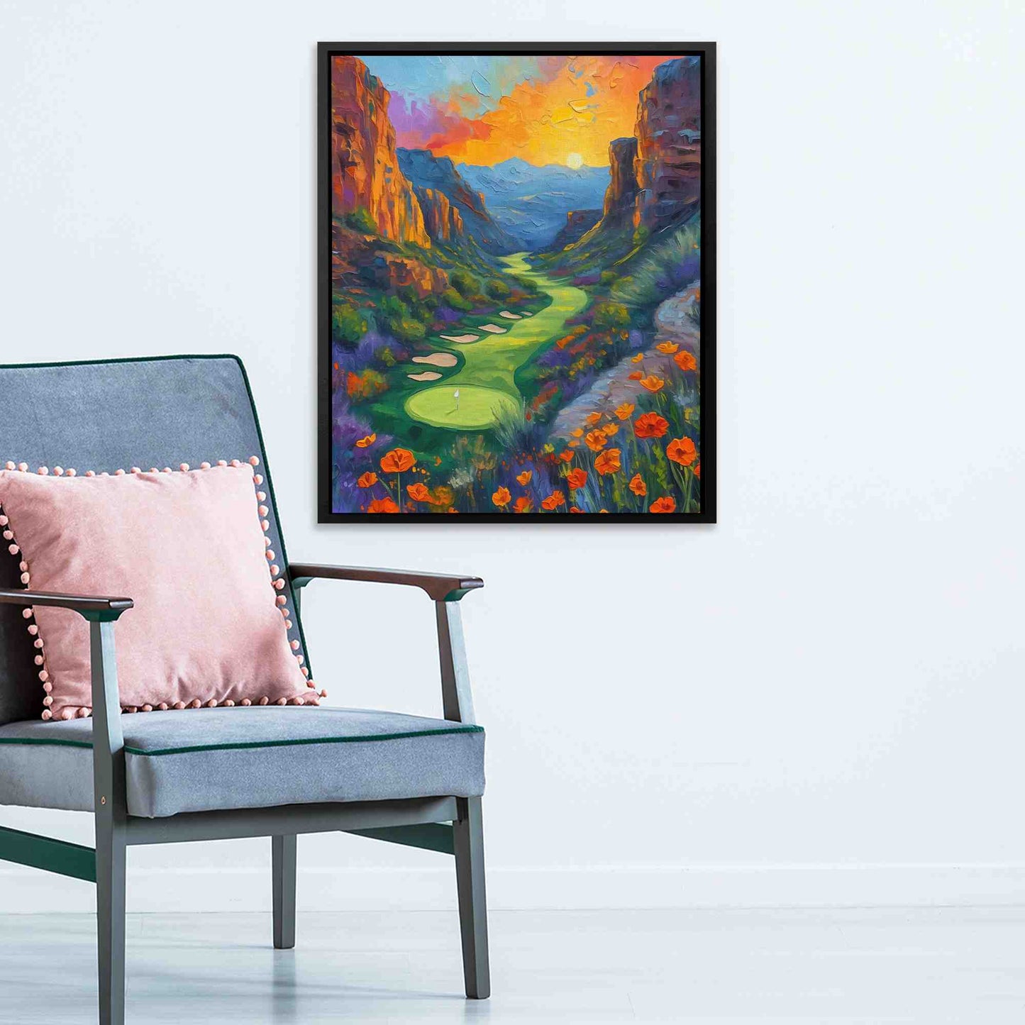 Desert Golf - Desert Art