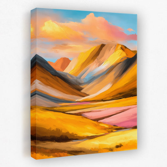 Deserts Golden Breath - Luxury Wall Art