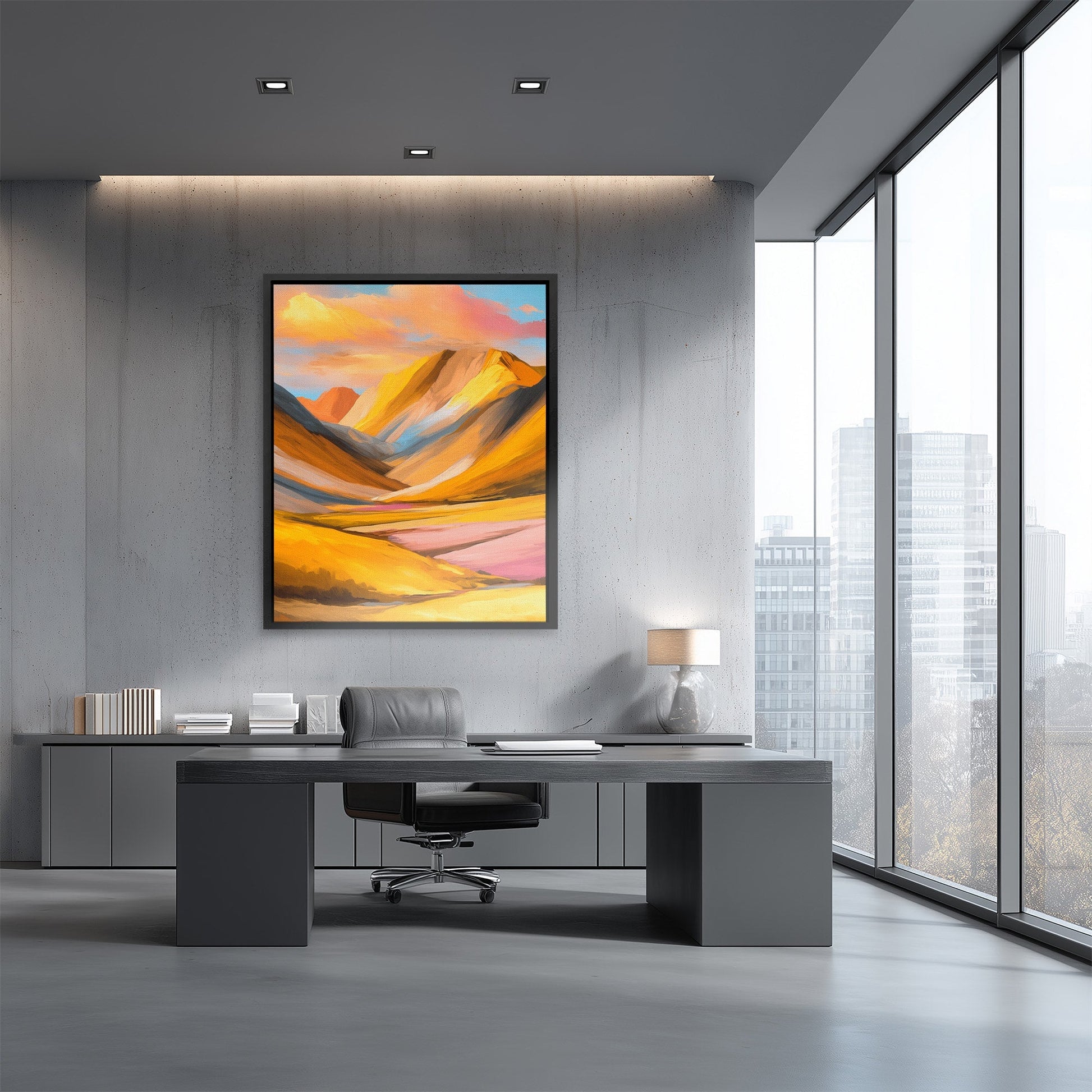Deserts Golden Breath - Luxury Wall Art