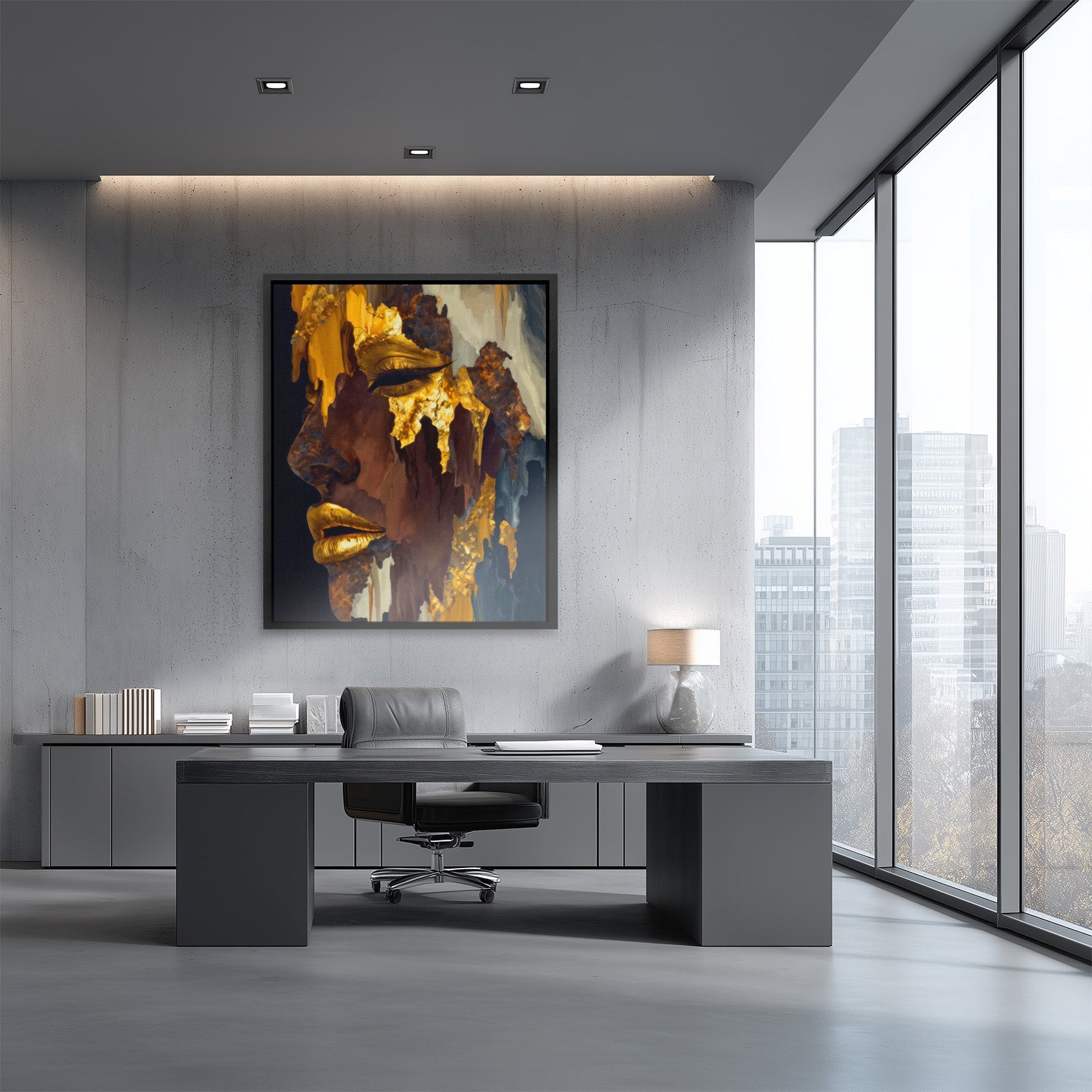 Dissolving Gaze - Luxury Wall Art