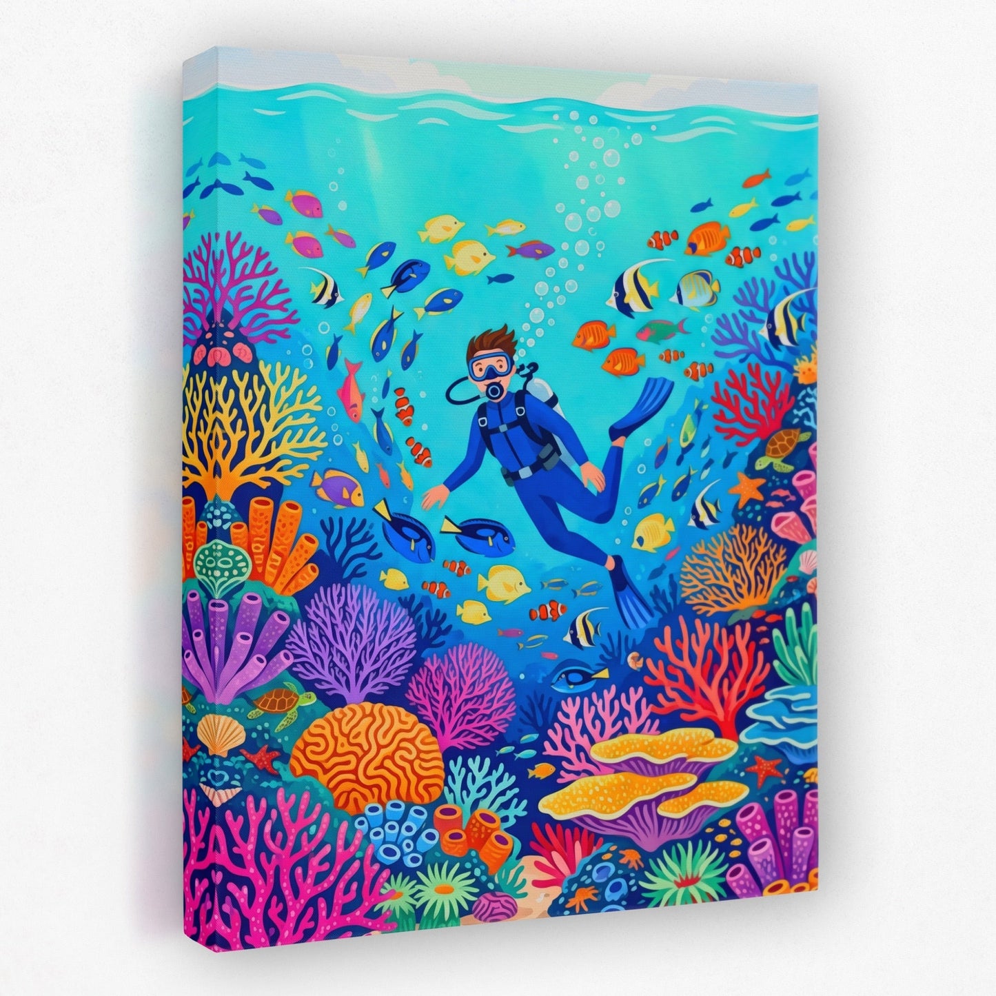 Diver Coral Kingdom