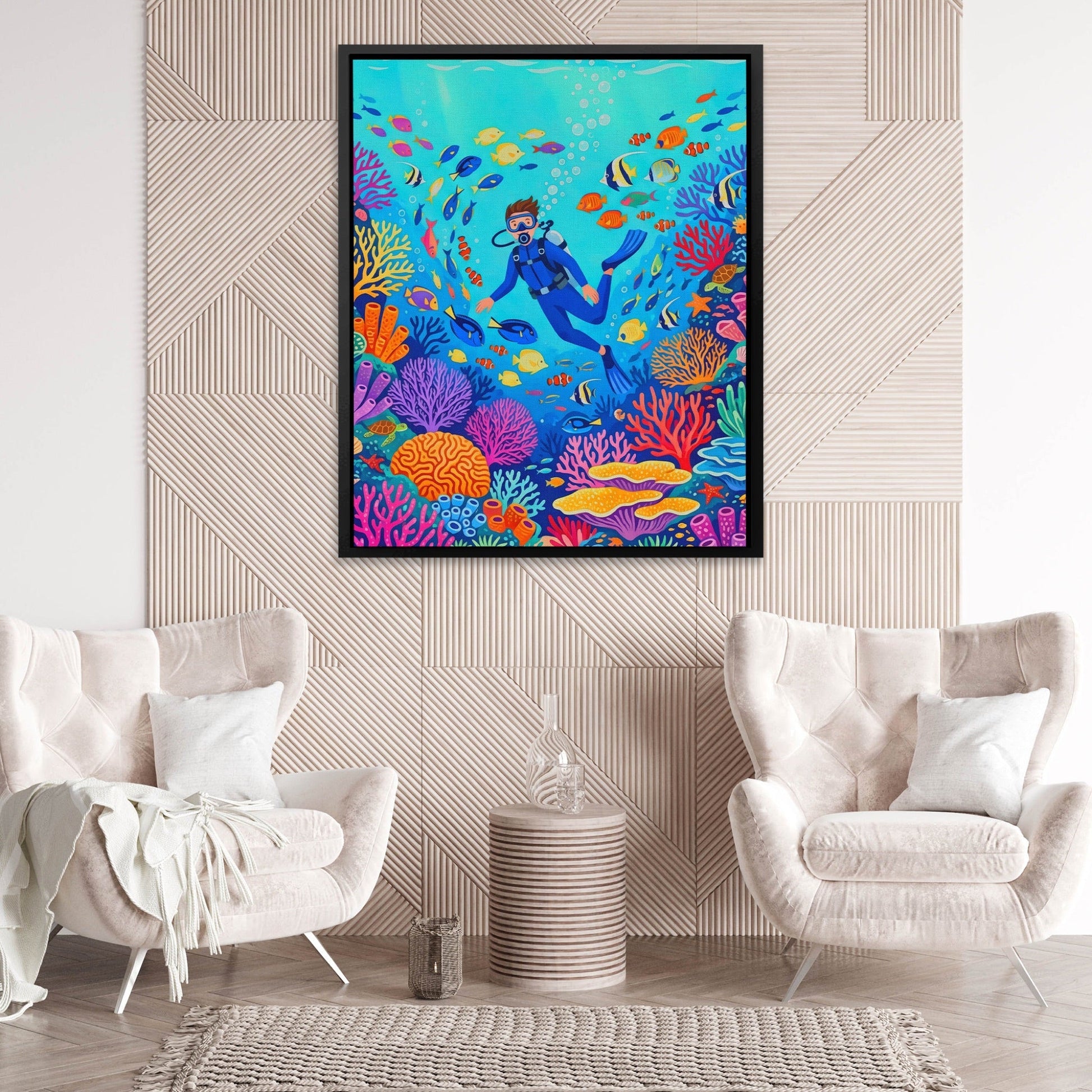 Diver Coral Kingdom