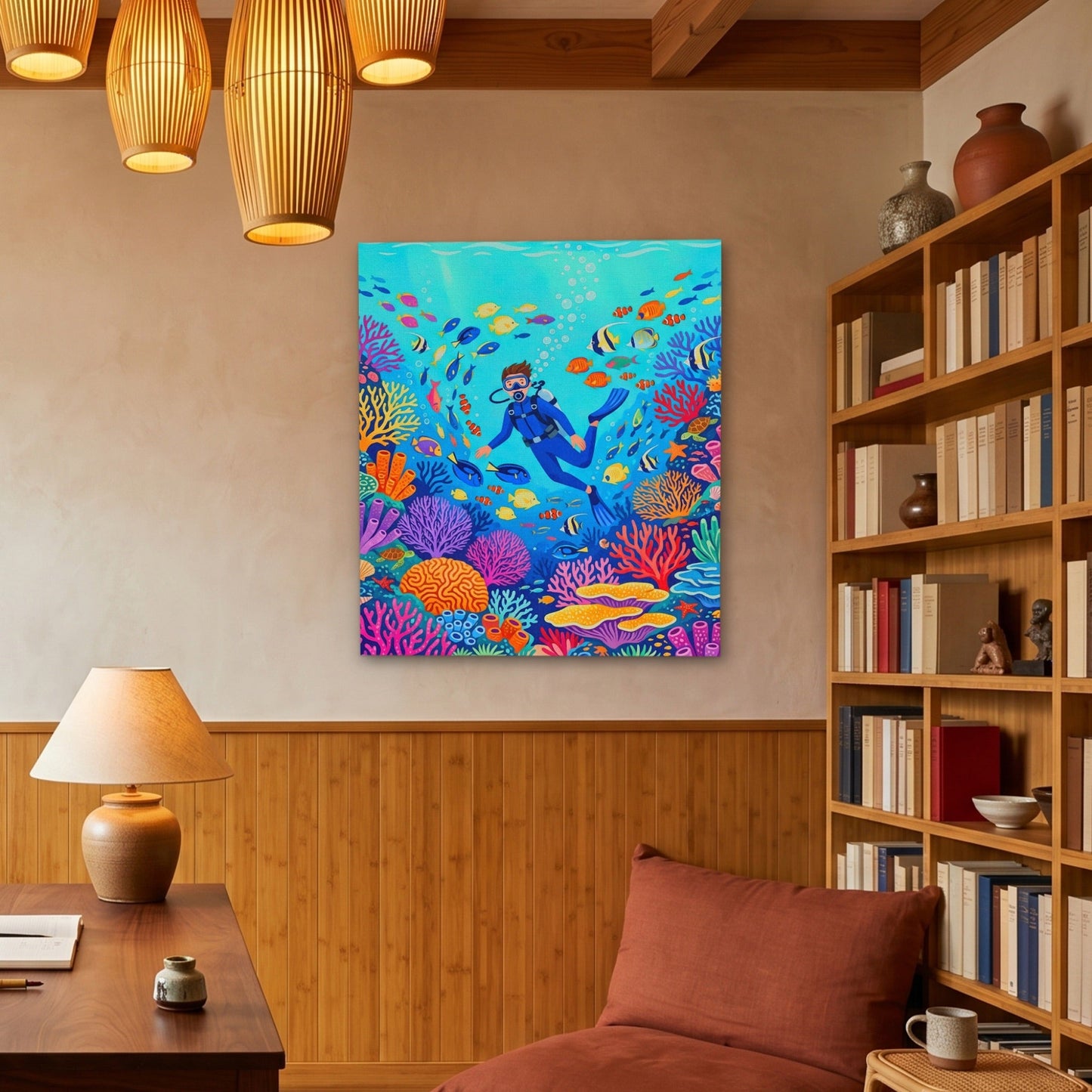 Diver Coral Kingdom