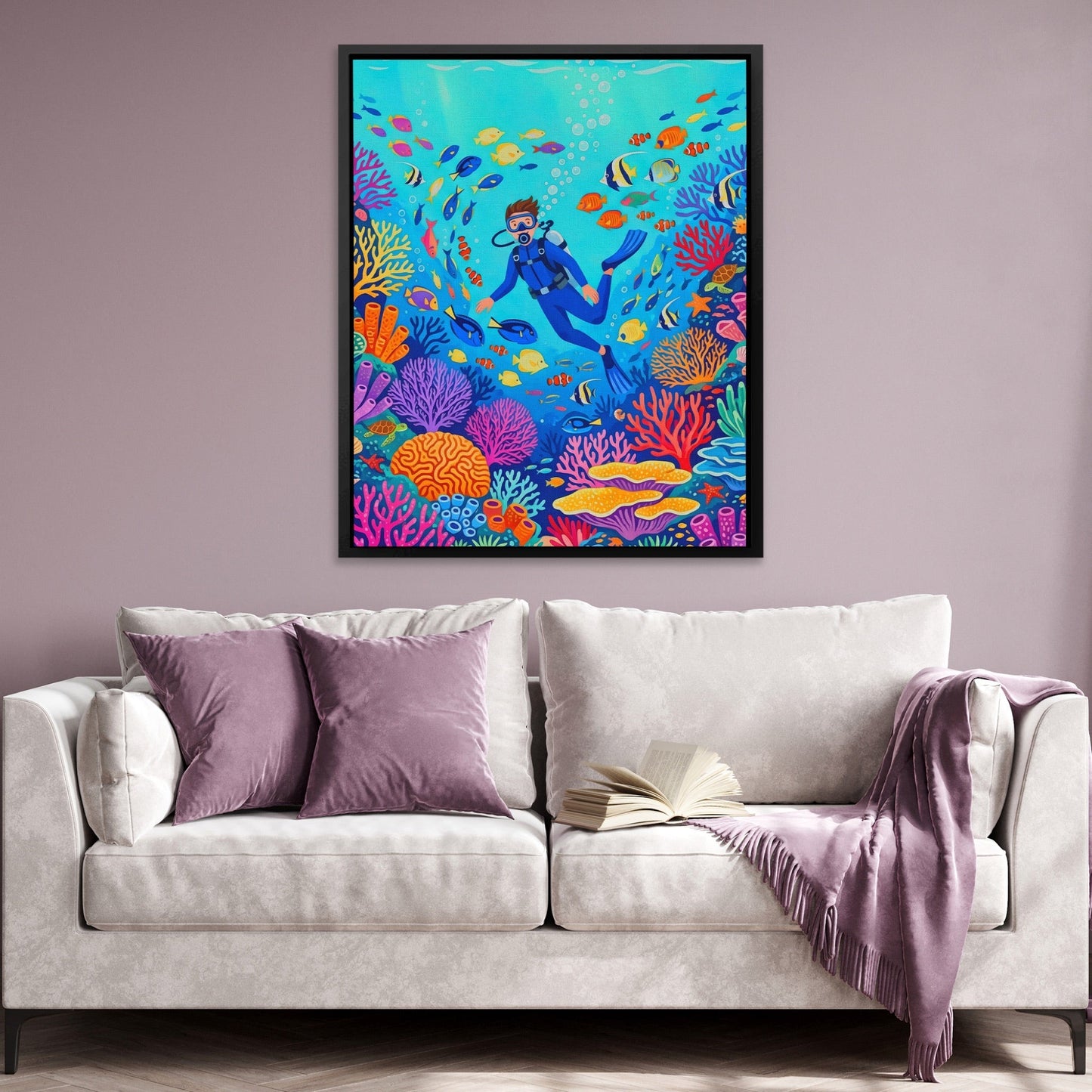 Diver Coral Kingdom