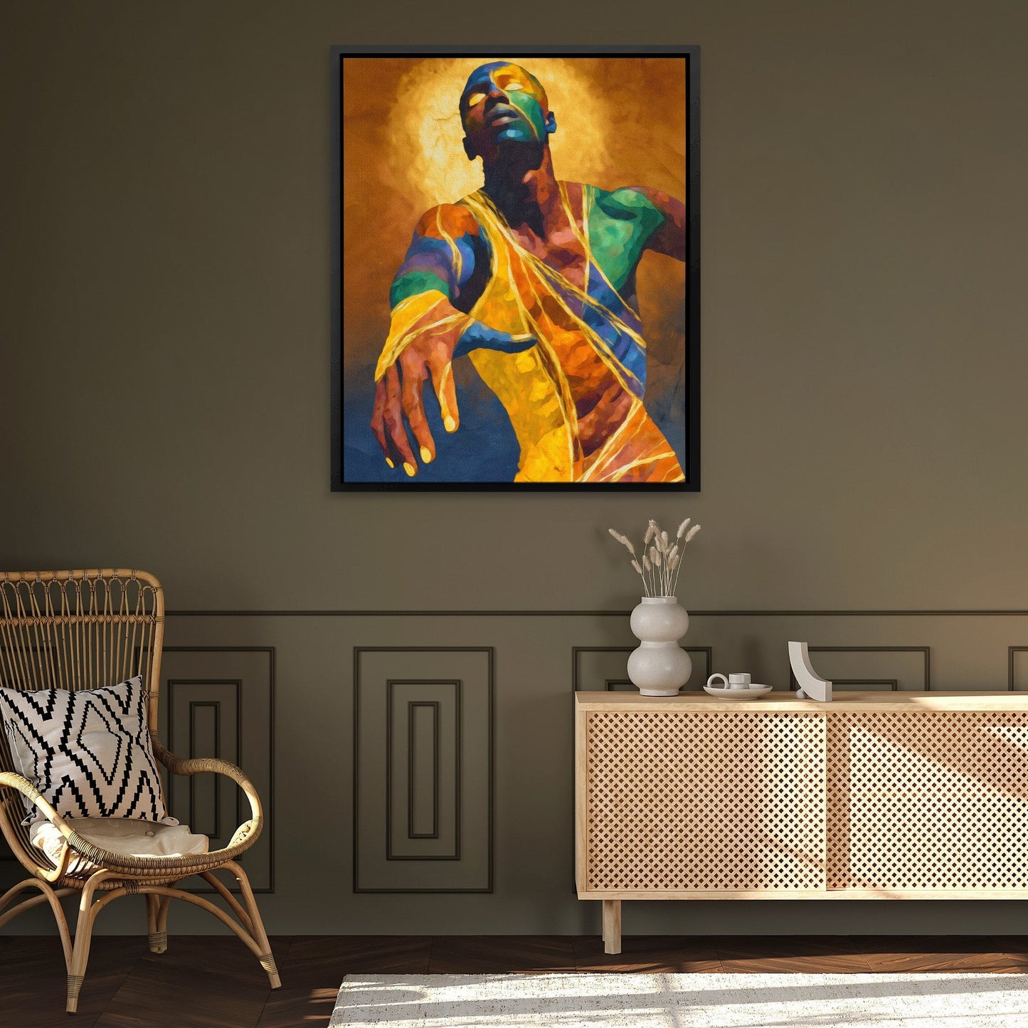 Divine Ascension Prayer - Luxury Wall Art