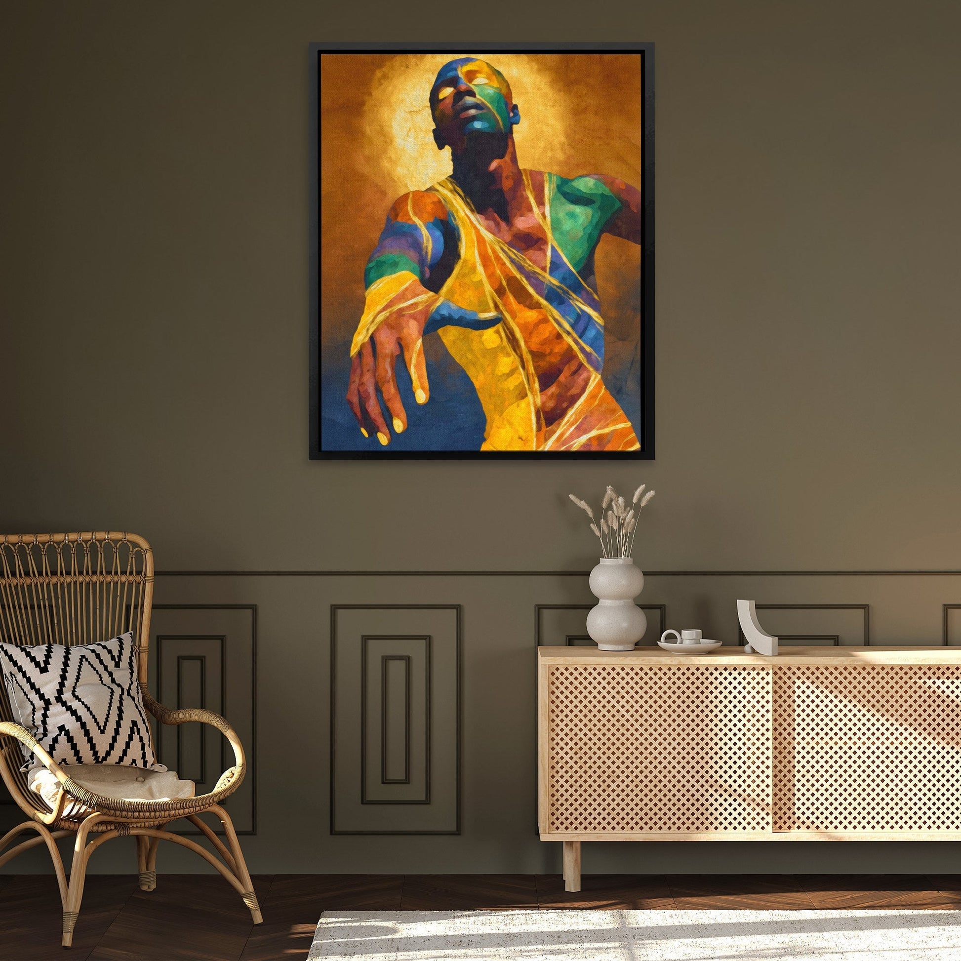 Divine Ascension Prayer - Luxury Wall Art